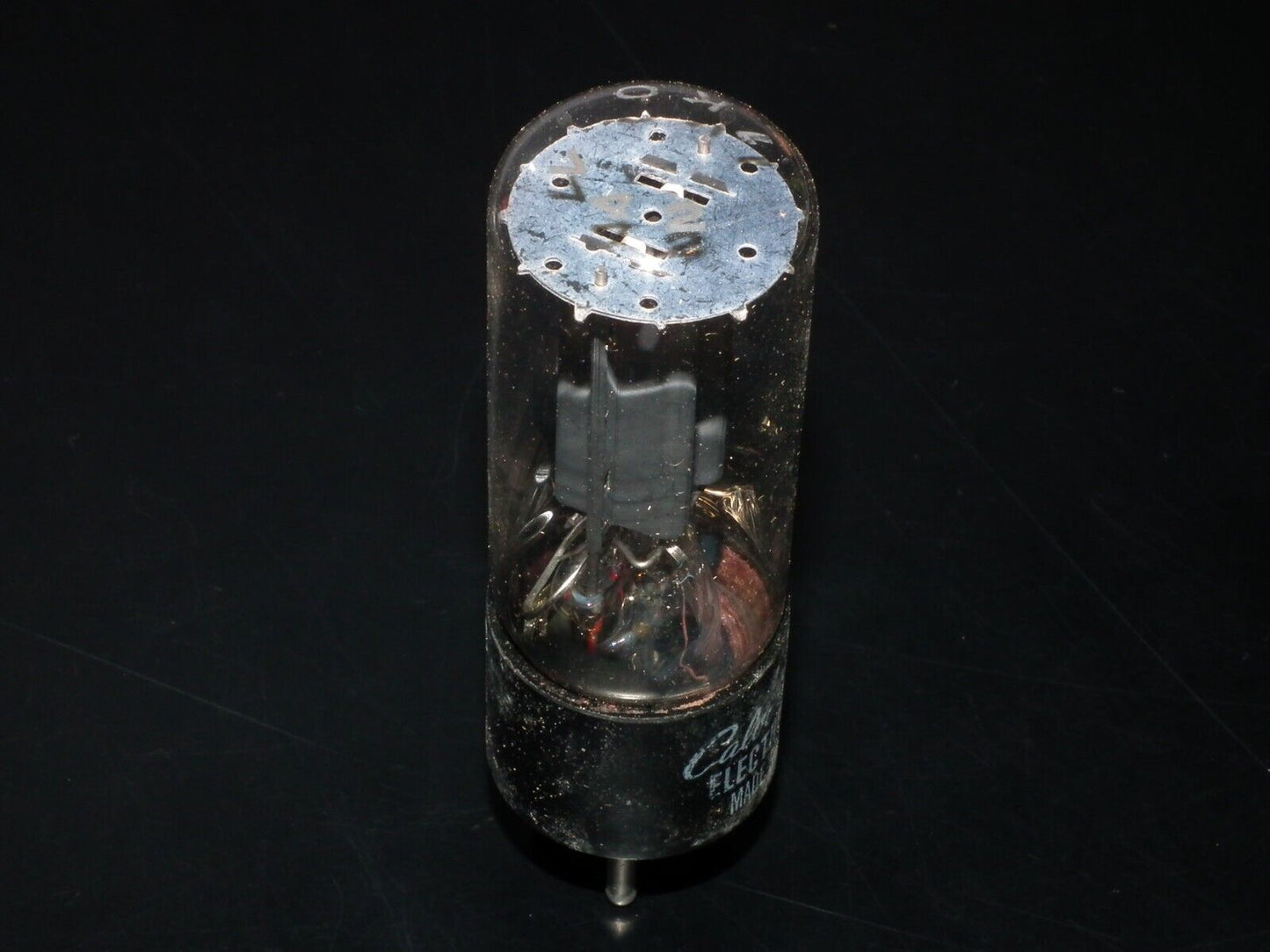 80 Calvertron tube rectifier NOS NIB, old type, round D getter, made in UK