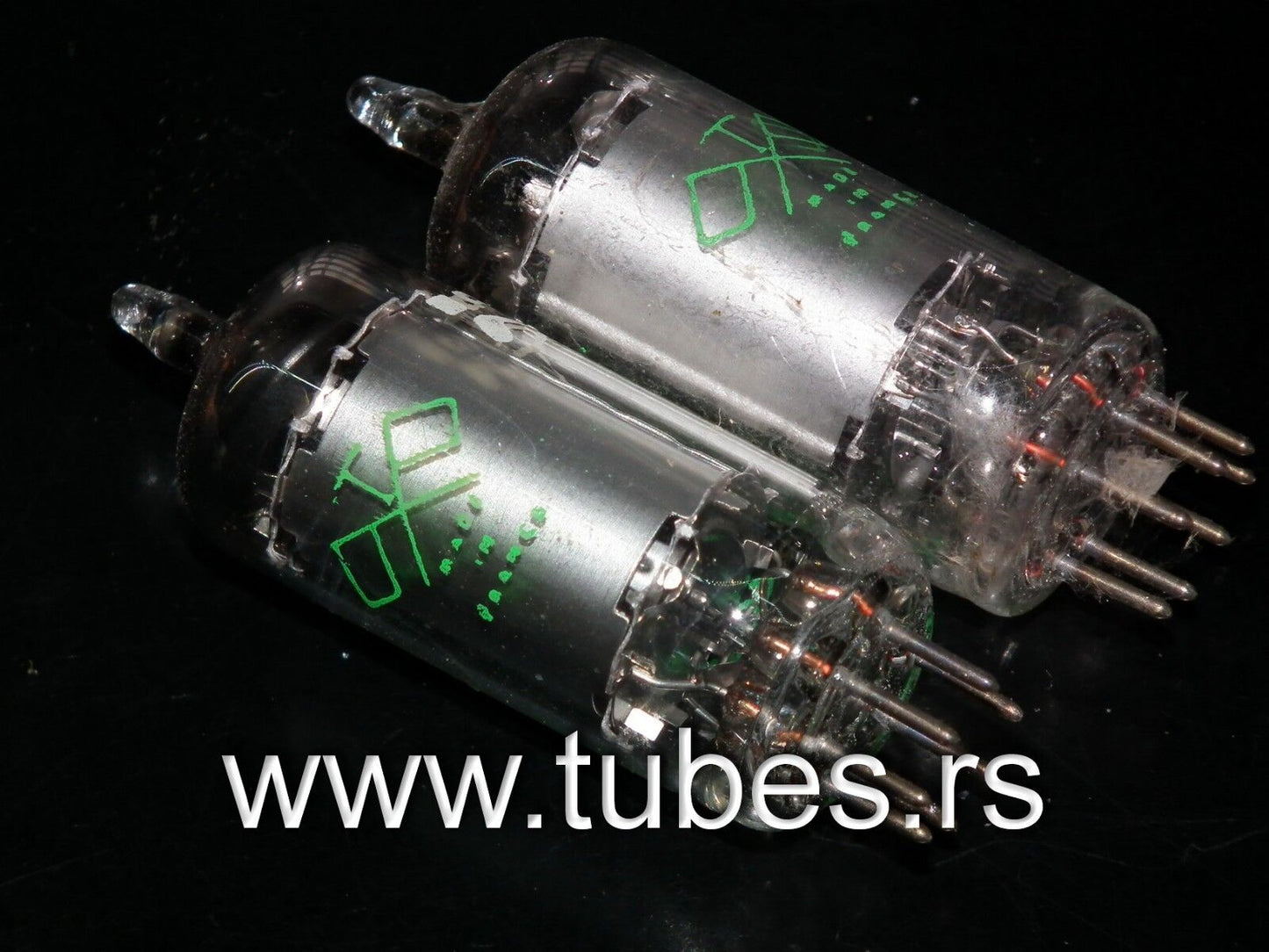 1T4 DF91 RTC NOS NIB rare old inclined square getter 1T4