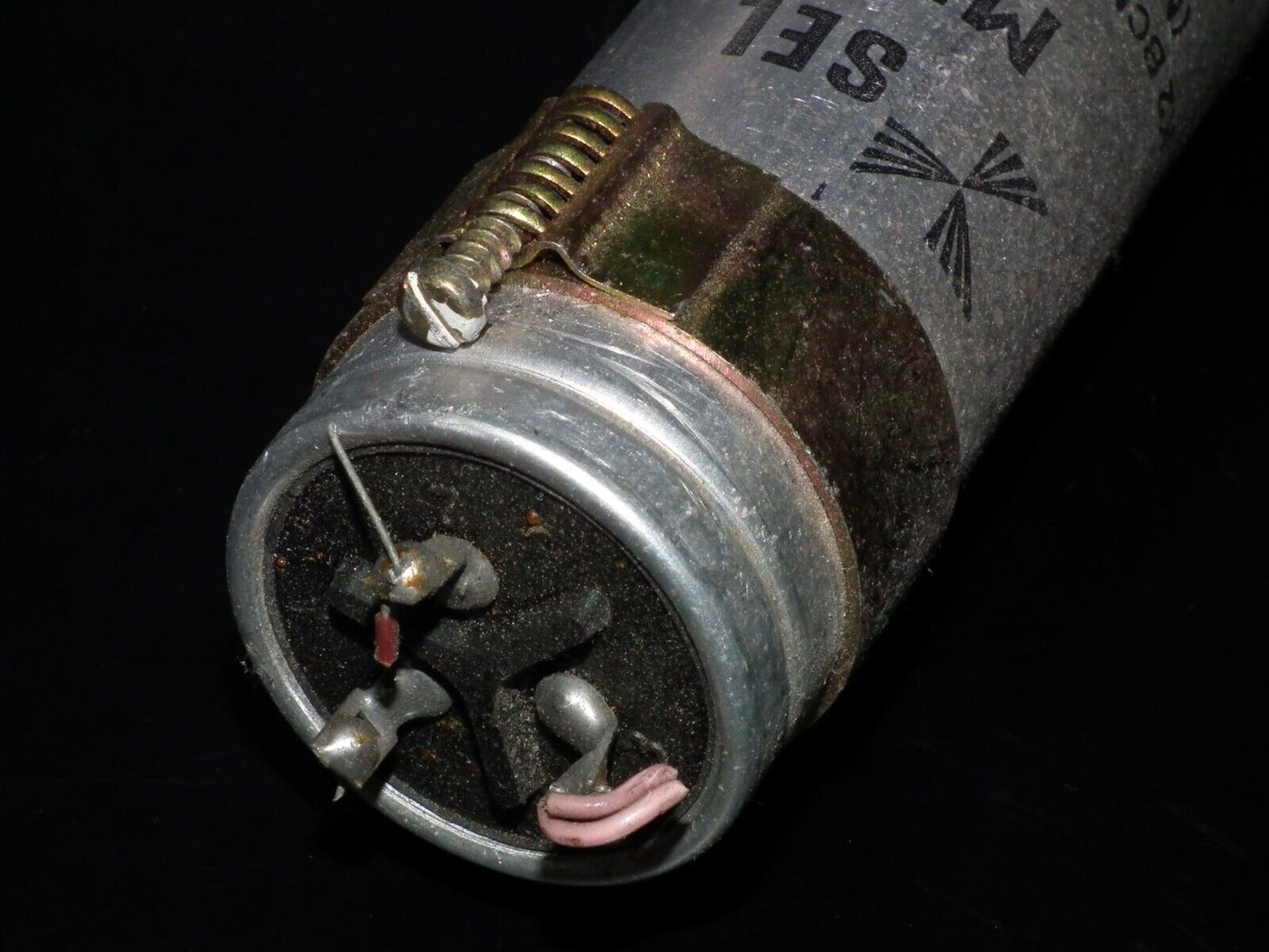 One vintage PIO capacitor 8+8 uF / 350V Lorenz West Germany 1965 DIY Tube Audio