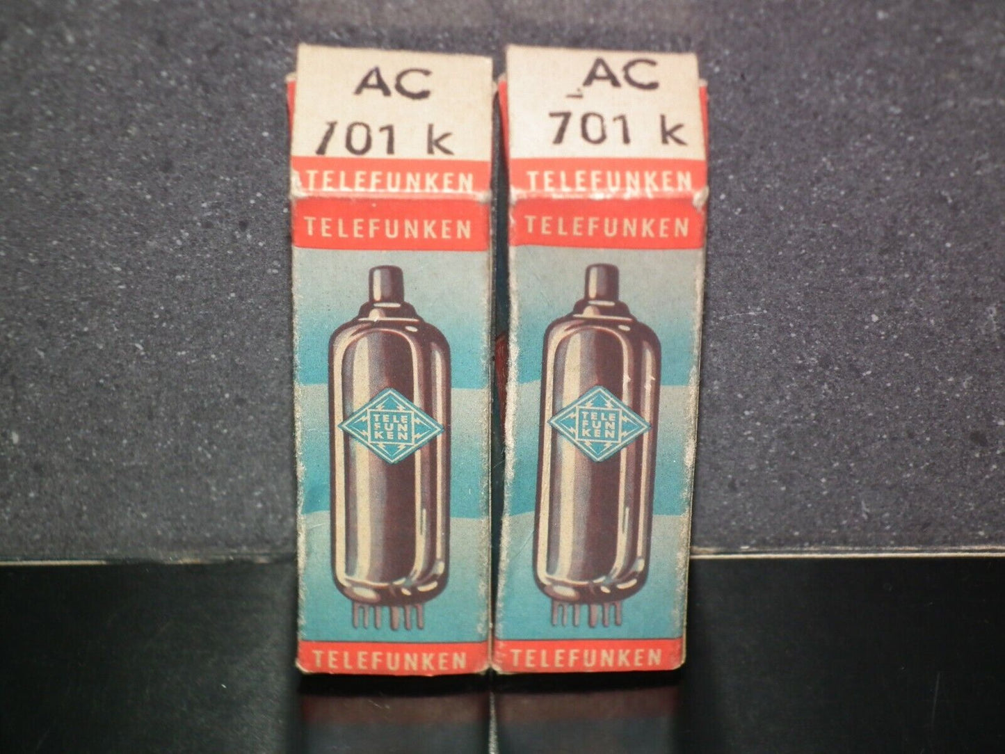 AC701K Telefunken NOS NIB Microphone Triode RARE K Version RED DOT for Neumann