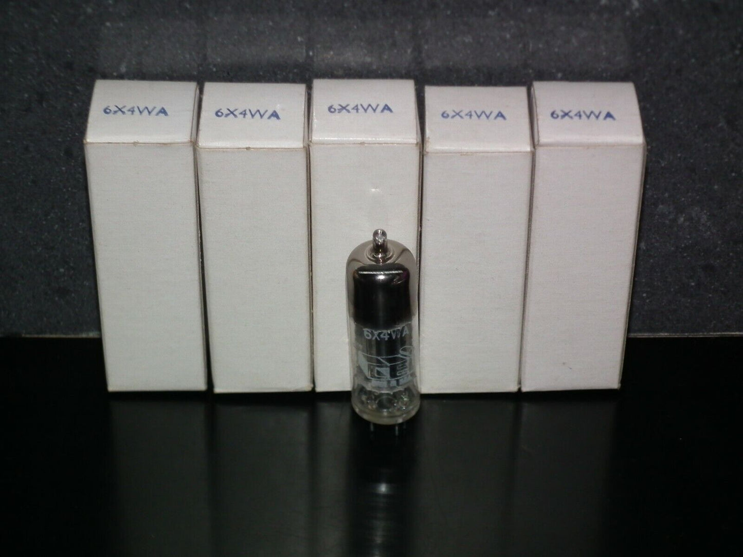 6X4WA EZ90 CEI Made in USA NOS NIB Black plates - carbonized nickel