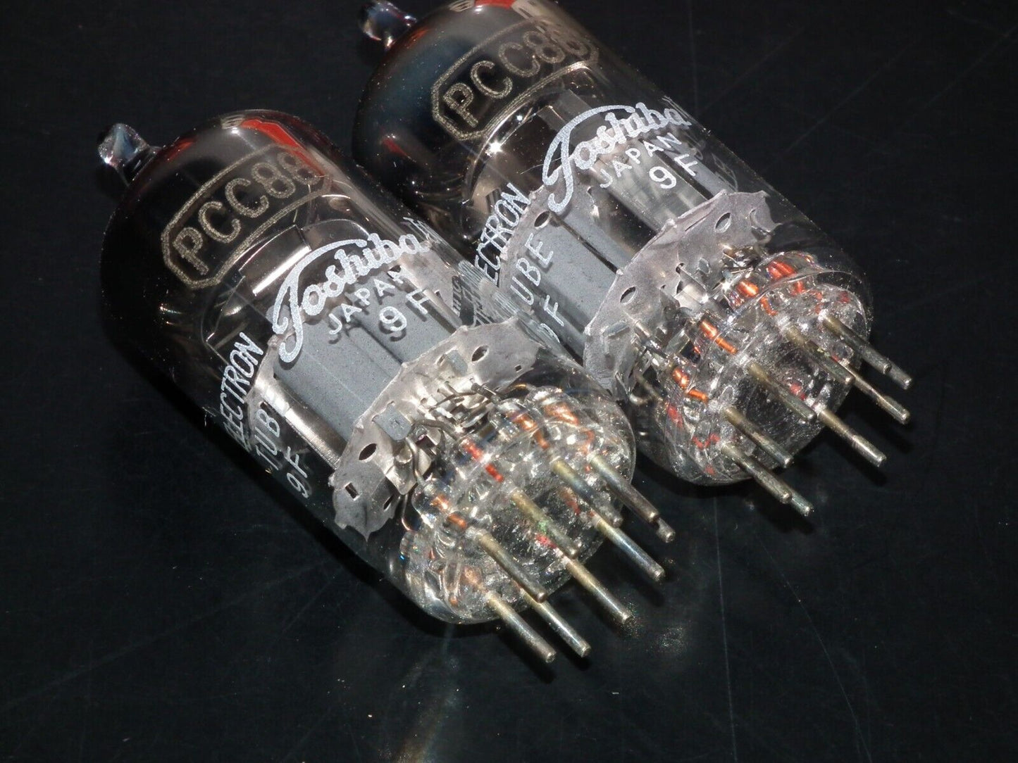 PCC88 Toshiba 7DJ8 Matched Pair ECC88 E88CC CCa Sub Made in Japan