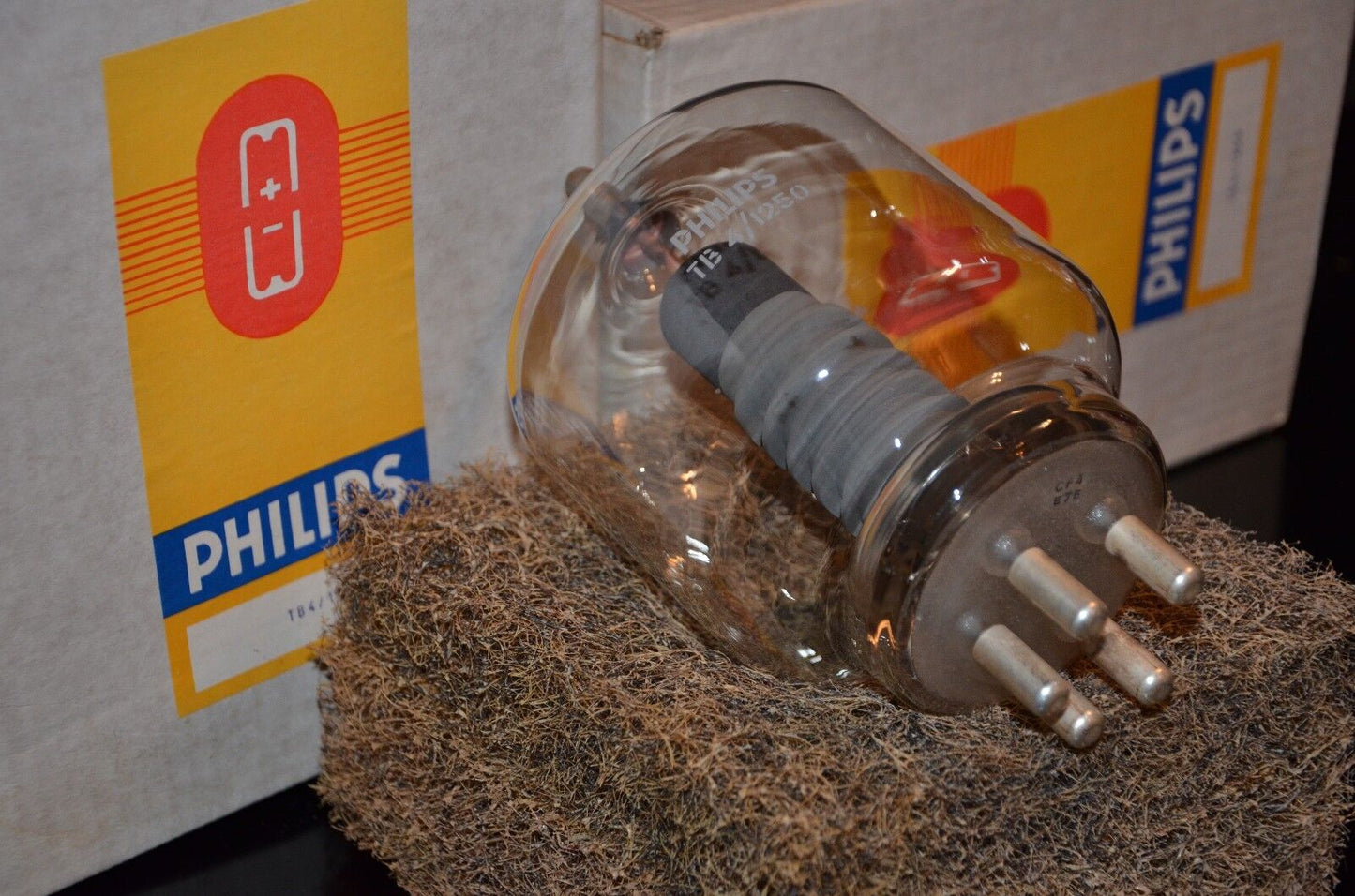 TB4/1250 Philips NOS 5868 Industrial RF Oscilator tube in Never Opened Boxes