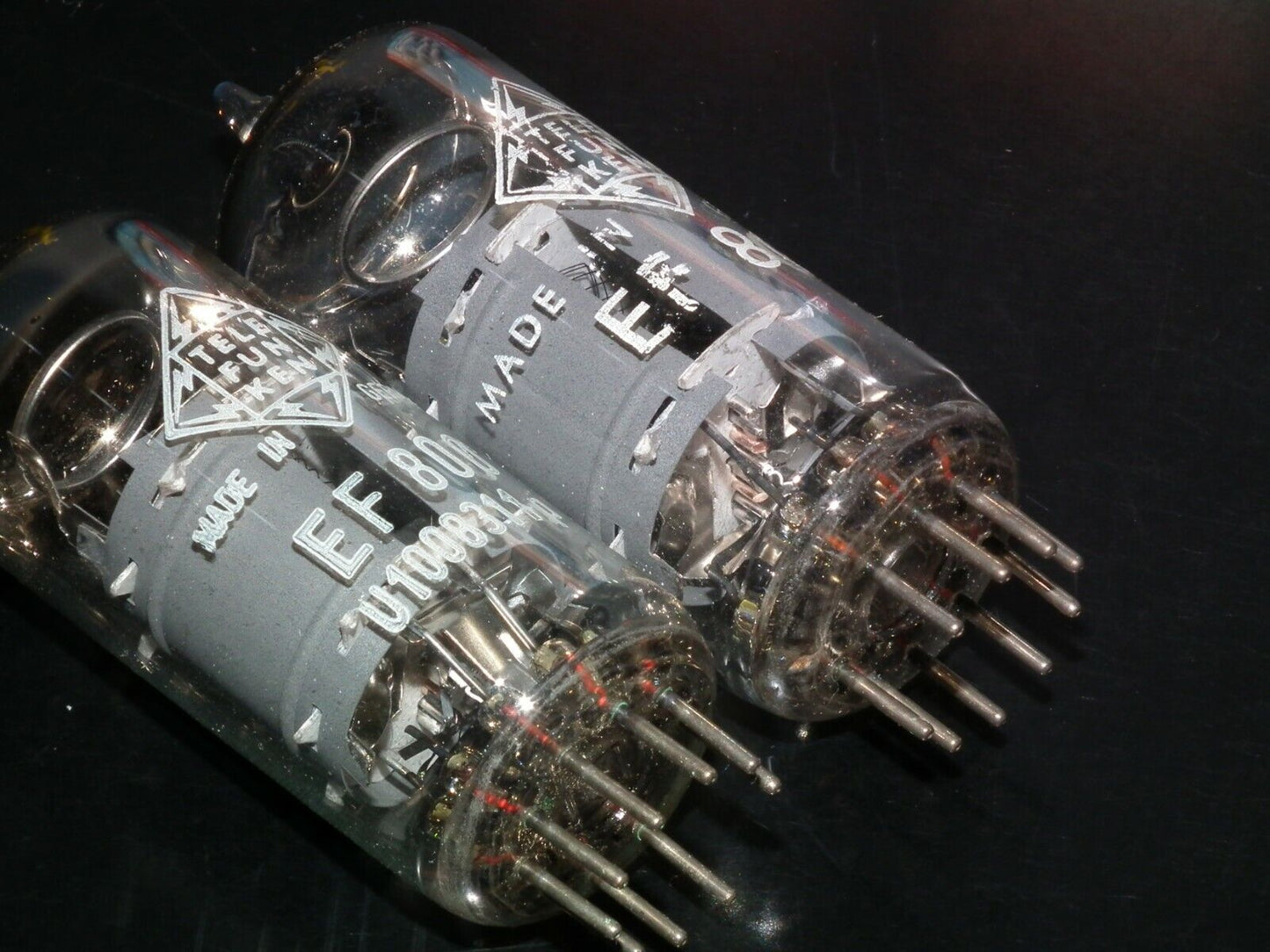 EF800 Telefunken NOS NIB Low Noise Diamond Bottom MIKTEK CV4 MK9 microphone