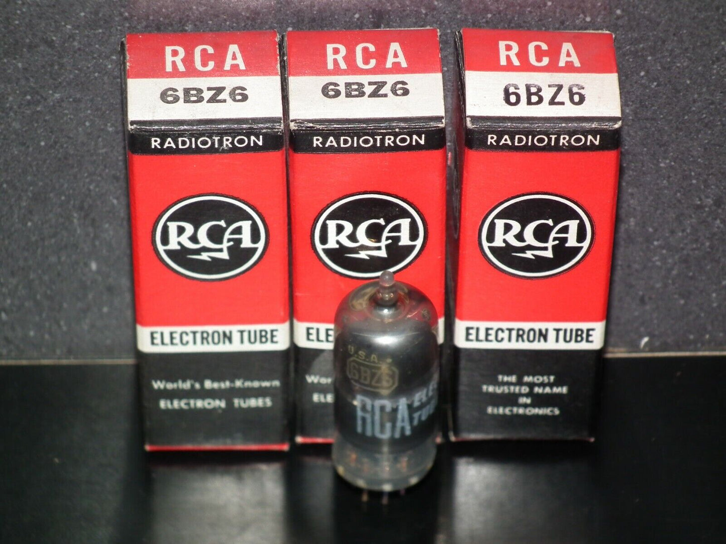 6BZ6 RCA Radio Receiver Tube NOS NIB Old tube radio