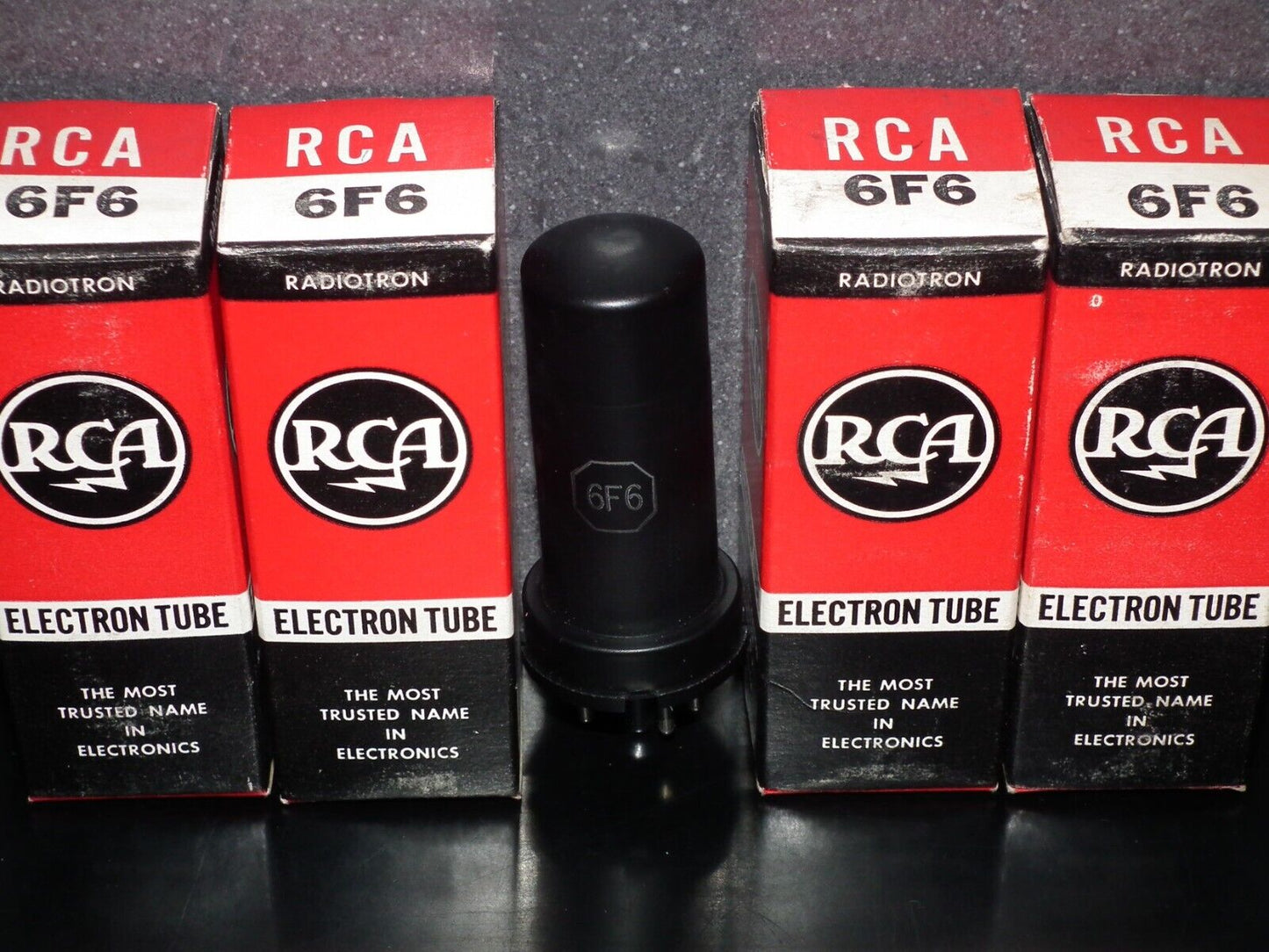 6F6 RCA NOS NIB Original Boxes Made in US