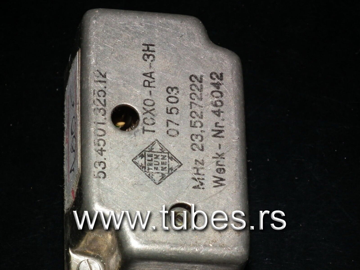 Telefunken TCXO-RA-3H Temperature Compensated Crystal Oscillator 23.527222 MHz