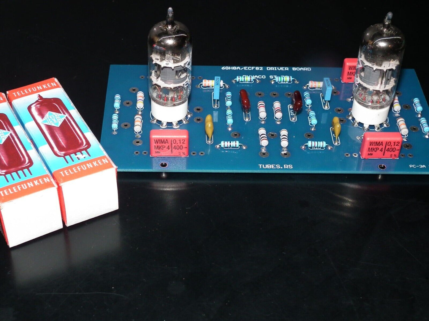 DYNACO ST-70 6GH8 6GH8A Stuffed Driver board + NOS Telefunken ECF82 Matched pair
