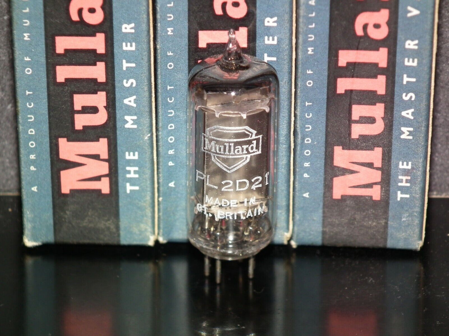 PL2D21 2D21 Thyratron Mullard PL21 NOS NIB tested Old Type