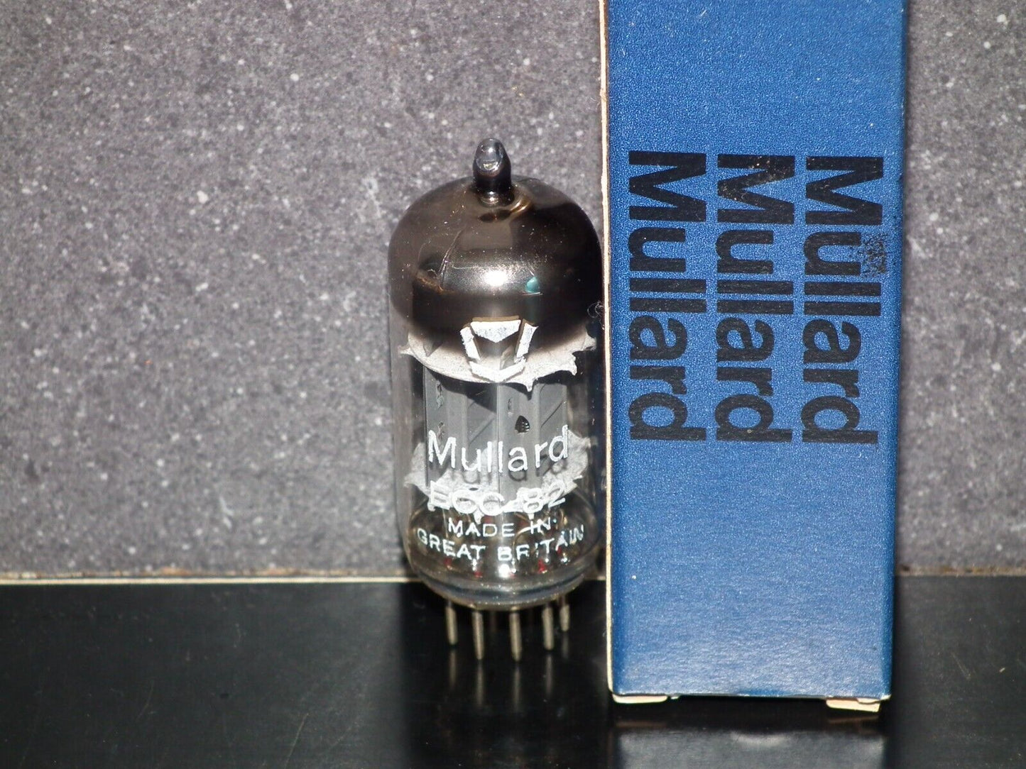 ECC82 Mullard Blackburn 12AU7 NOS NIB (VOX, Marshall Guitar amps)