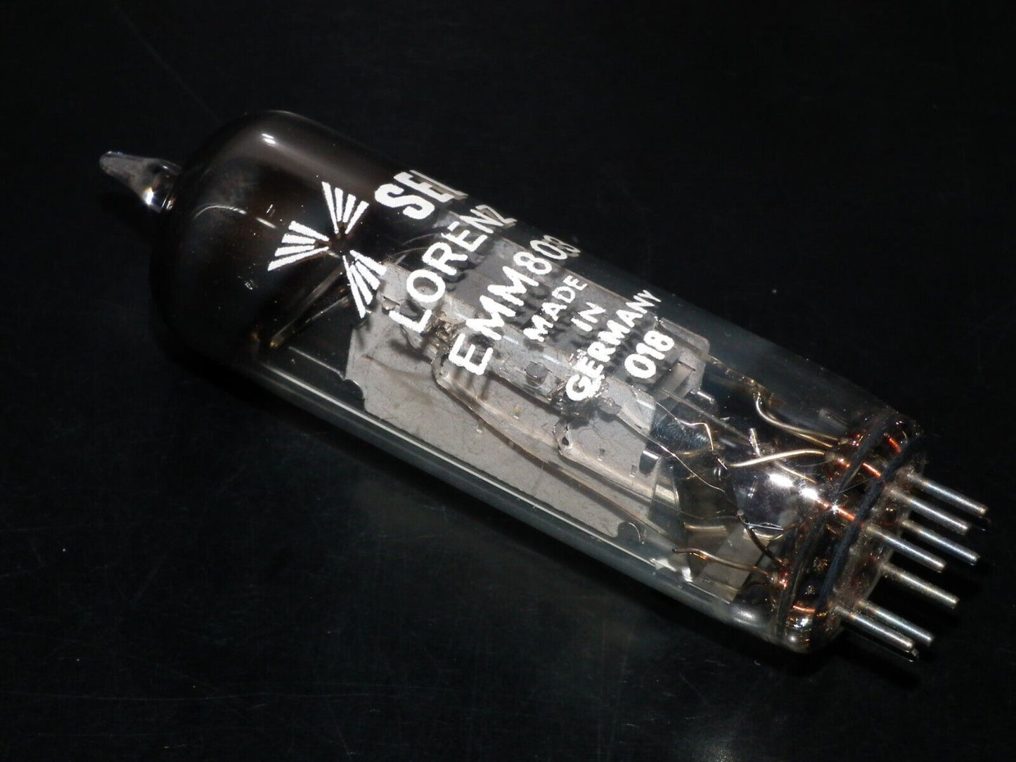 EMM803 Lorenz Rare tuning eye tube Indicator NOS Lorenz SEL Stuttgart