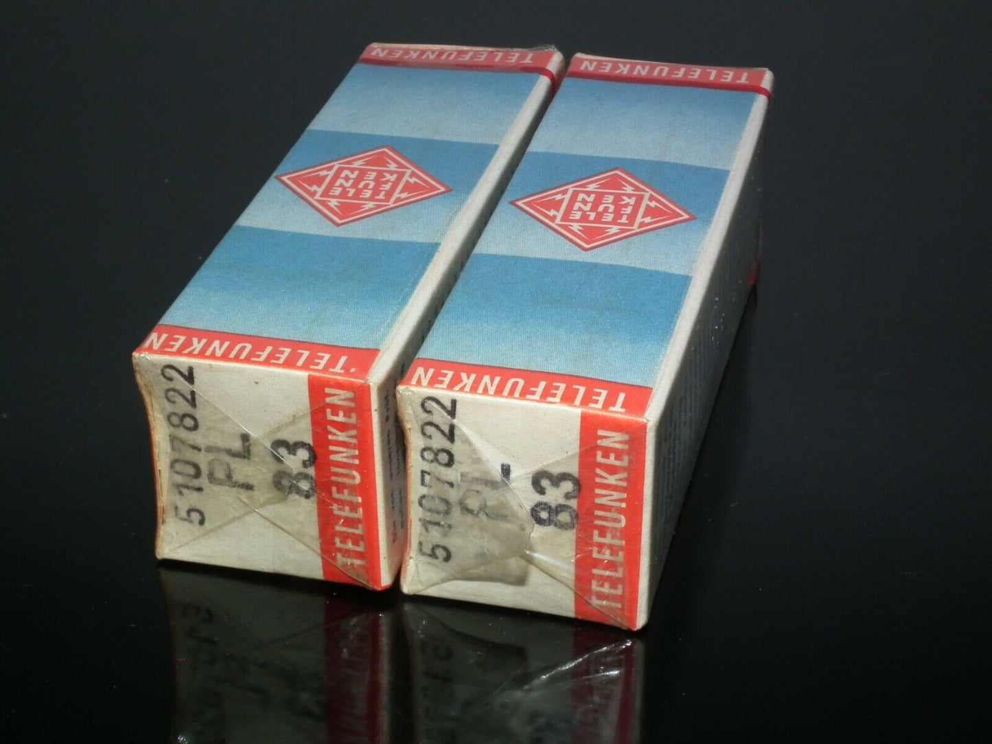 Pair PL83 Telefunken NOS NIB Sealed Never Opened boxes (2 tubes)