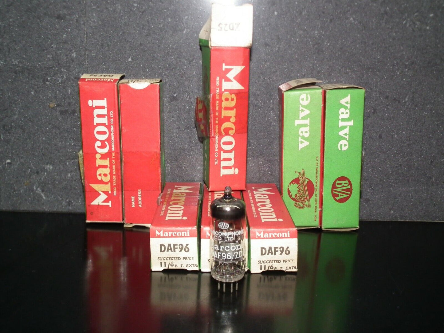DAF96 BVA Marconi 1AH5 Radio Receiver Tube NOS NIB Old tube radio