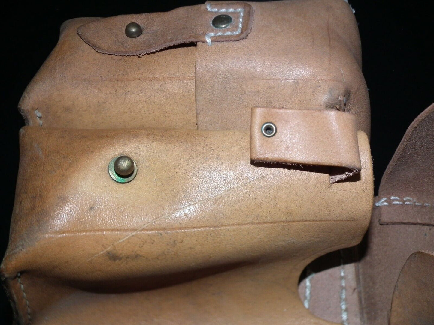 LEATHER SKS AMMO POUCH Military JNA Army Yugoslavia Belt Bag costume Star Wars
