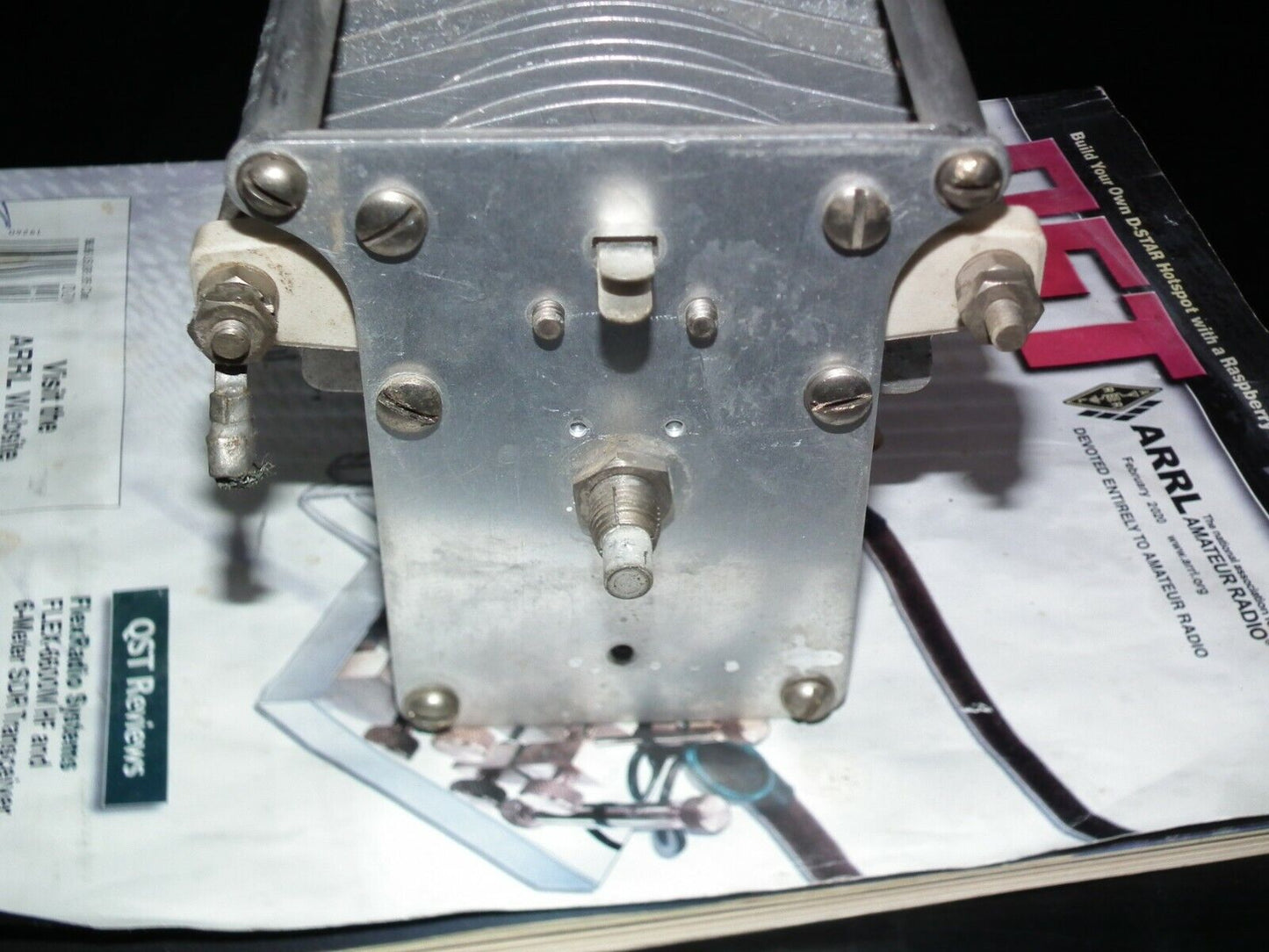 HUGE Johnson Variable Capacitor 360pF 7000V WWII Item QRO Power AMP