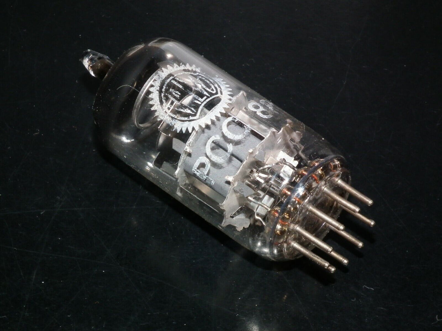 PCC88 Philips 7DJ8 GRAY SHIELD DUAL STAGE GETTER Used NOS tested 110%