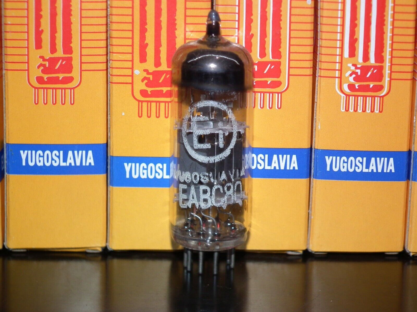 EABC80 EI PHILIPS NOS NIB 6T8 6AK8 triple diode - triode European radios 60s 70s