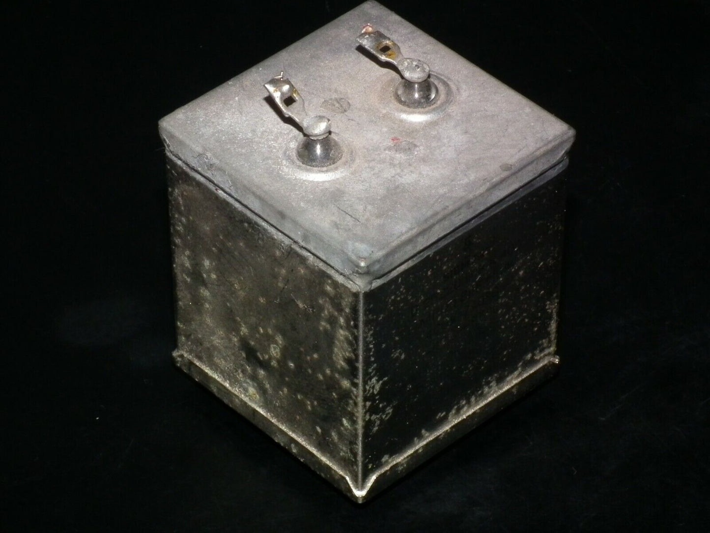 One vintage Siemens PIO capacitor 8u 400V Klangfilm audio 1960 8mfd