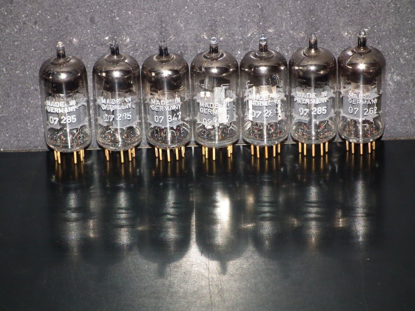 Platinum Matched Pair Siemens E88CC Used Tested NOS Dual Stage Getter A27H Code