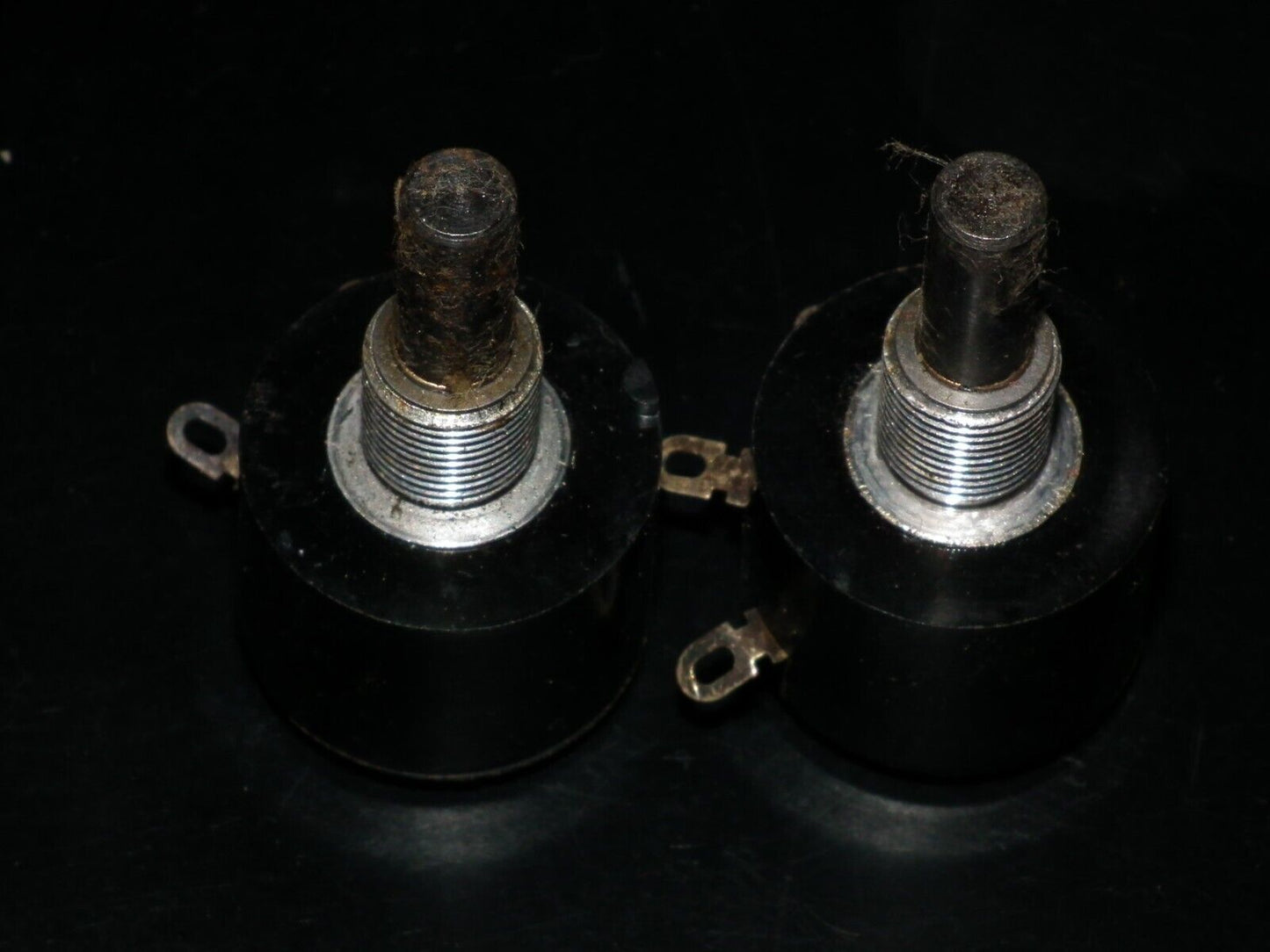Two (2) NOS vintage potentiometer 20 KOhm 1W X8 2322 001 20K 1W 10%