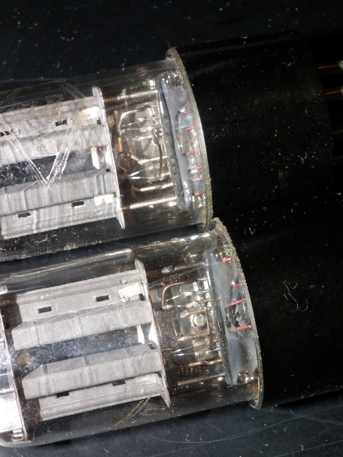 Platinum Matched Pair Foton 6SN7GT 6N8S NOS early 50s Tashkent Plant Great Sound