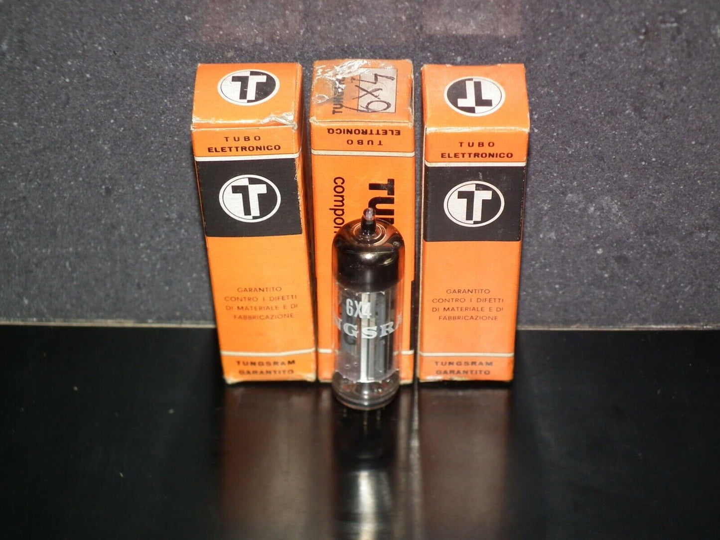 6X4 EZ90 Tungsram Austria NOS NIB Tested