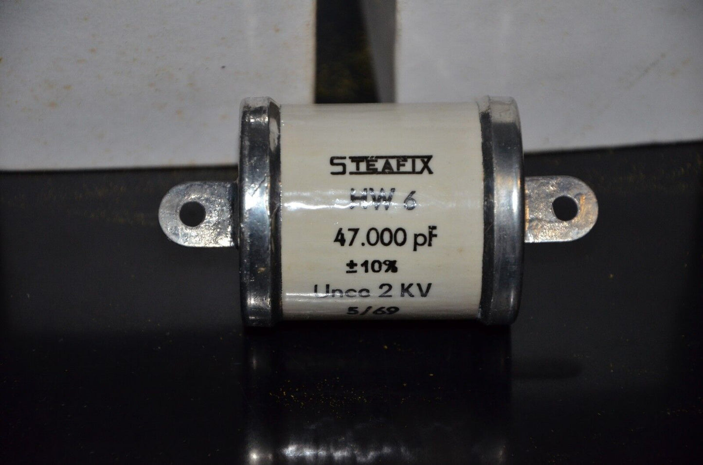 47000pF 2KV Steafix capacitor for professional broadcast and ham radio
