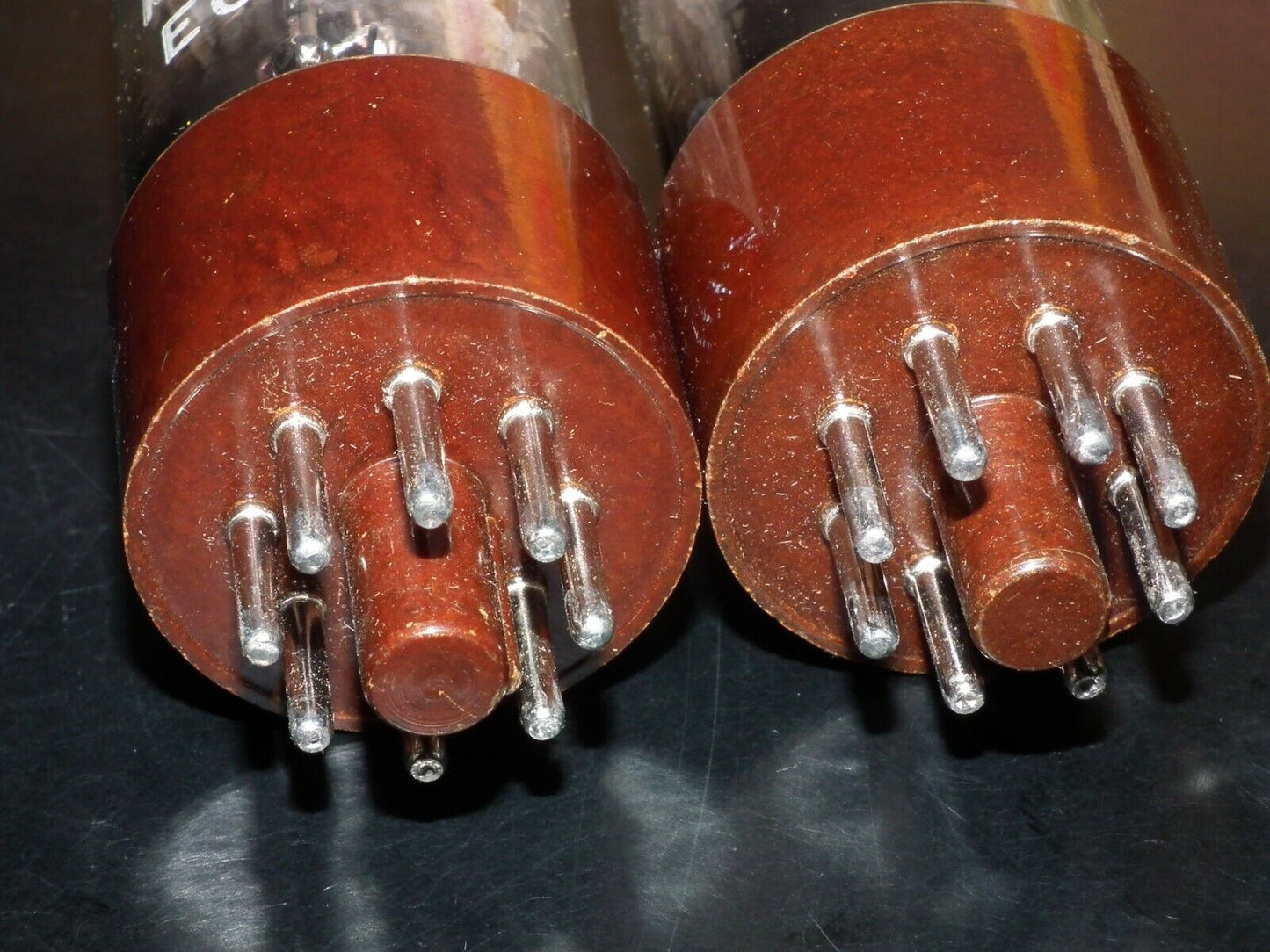 Mullard ECC35 6SL7GT NOS NIB Matched Pair Brown Base D Getter Blackburn 1958