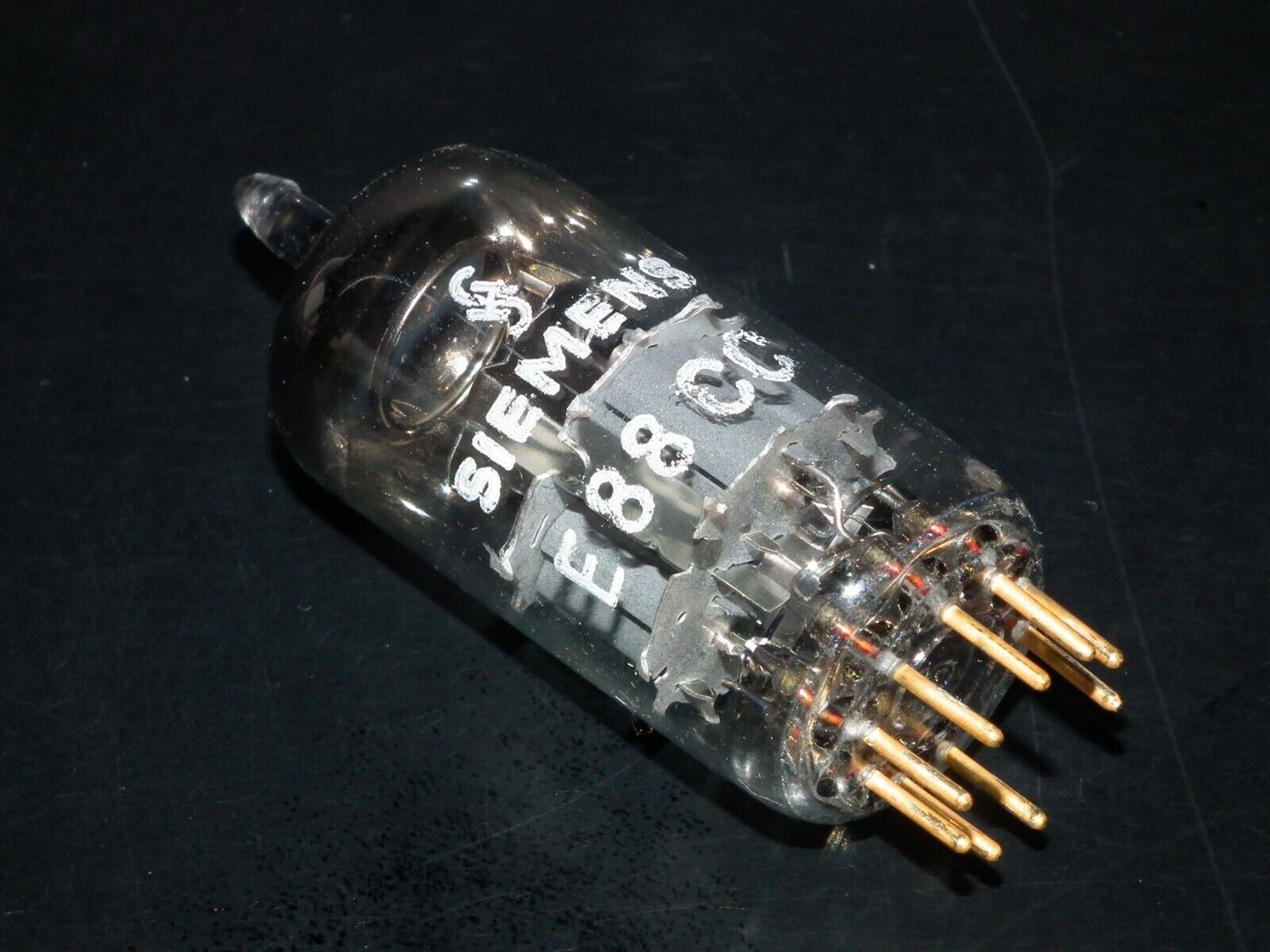 Siemens E88CC Tested NOS Dual Stage Getter A2 7H Code ECC88 6DJ8 6922