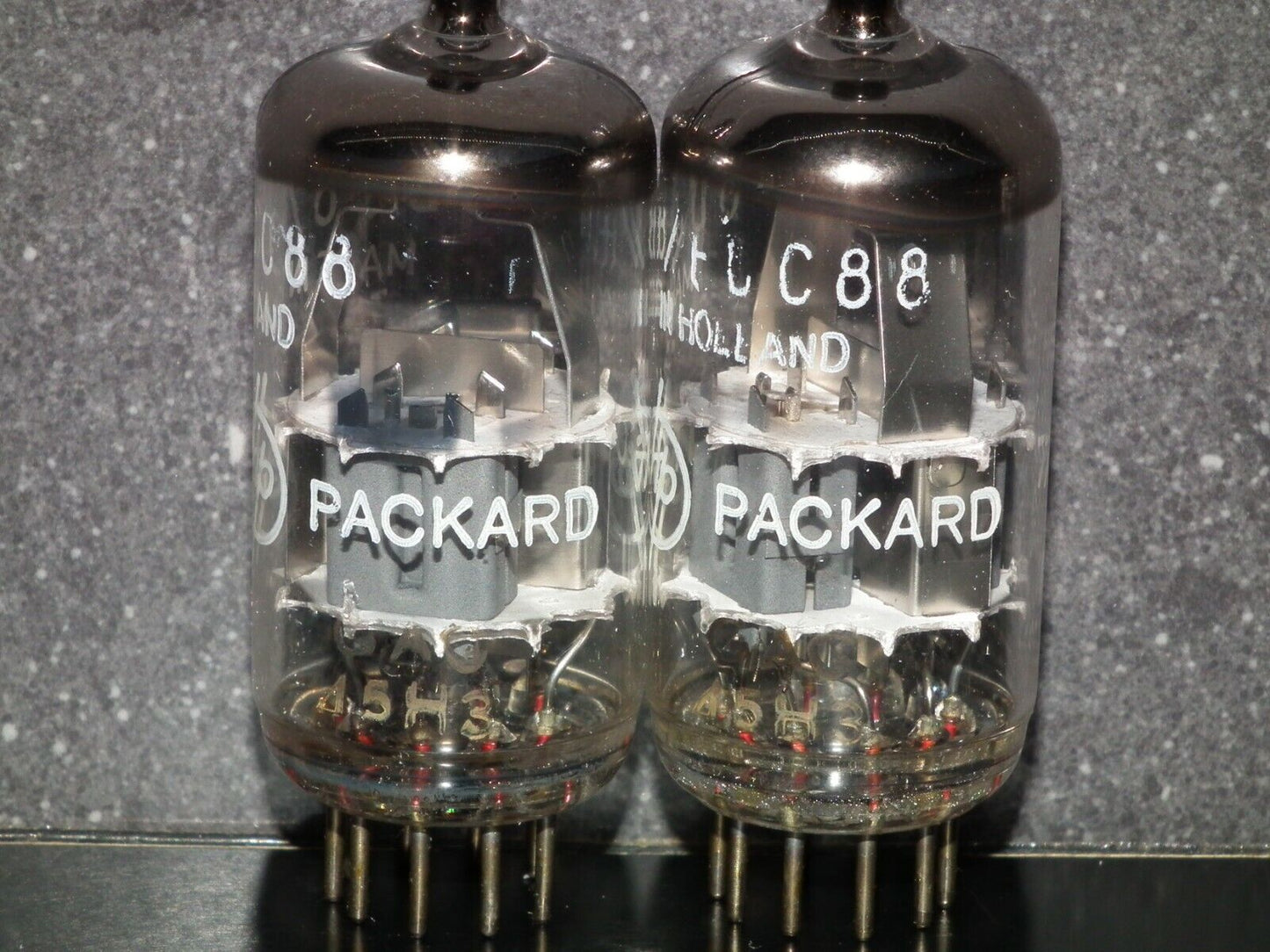 Platinum matched pair 6DJ8 HP Philips ECC88 Balanced sections, low noise