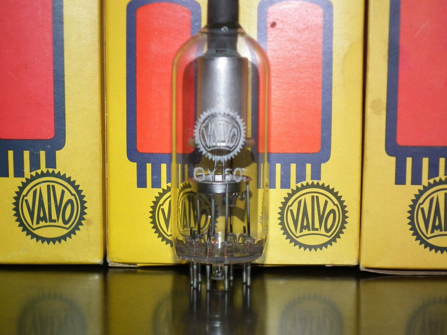 GY501 Valvo Hamburg NOS NIB 3BH2 Half wave rectifier made in West Germany