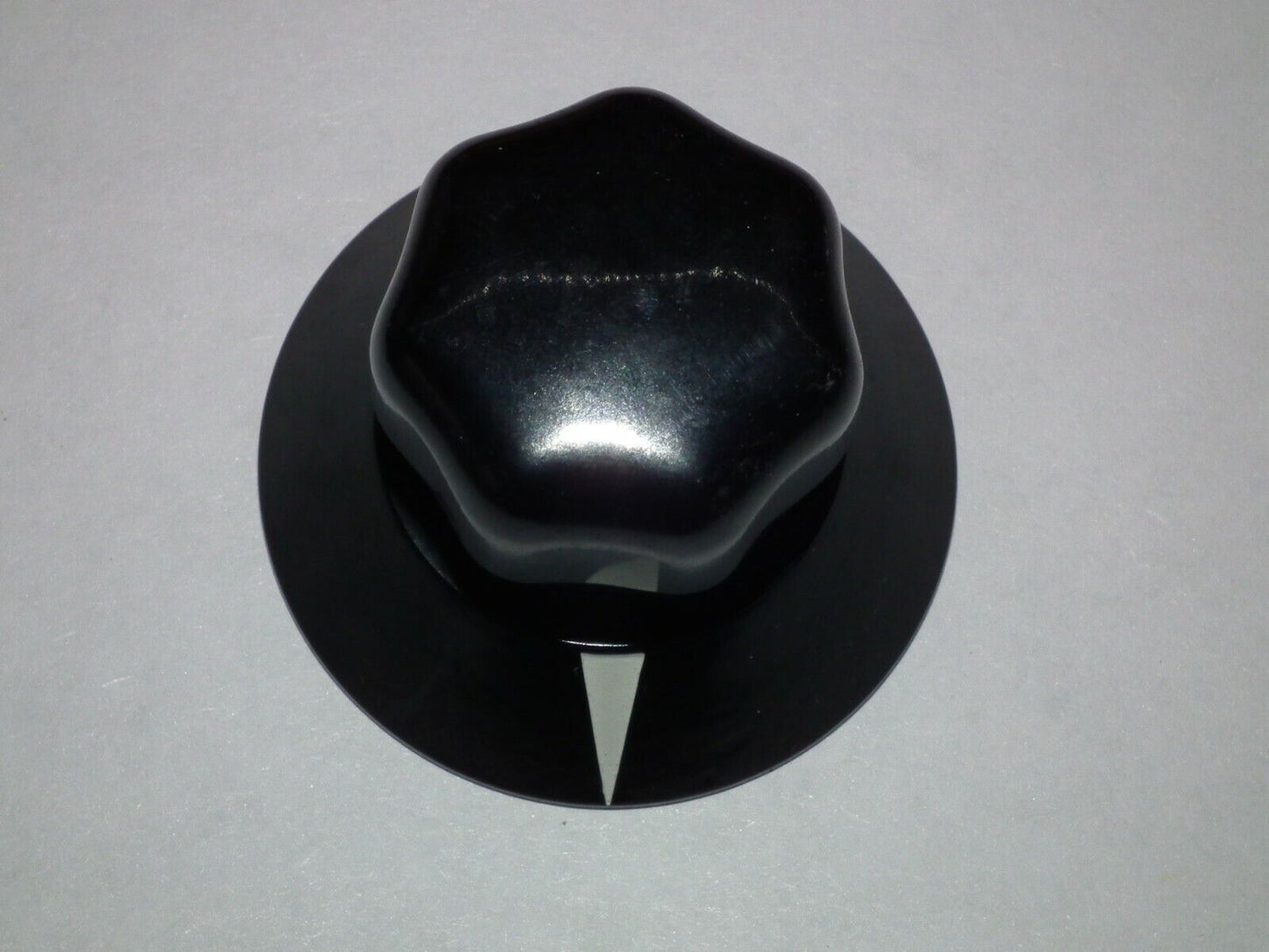 Vintage Siemens Klangfilm Bakelite Knob 38mm - Made in W. Germany in 60s Used