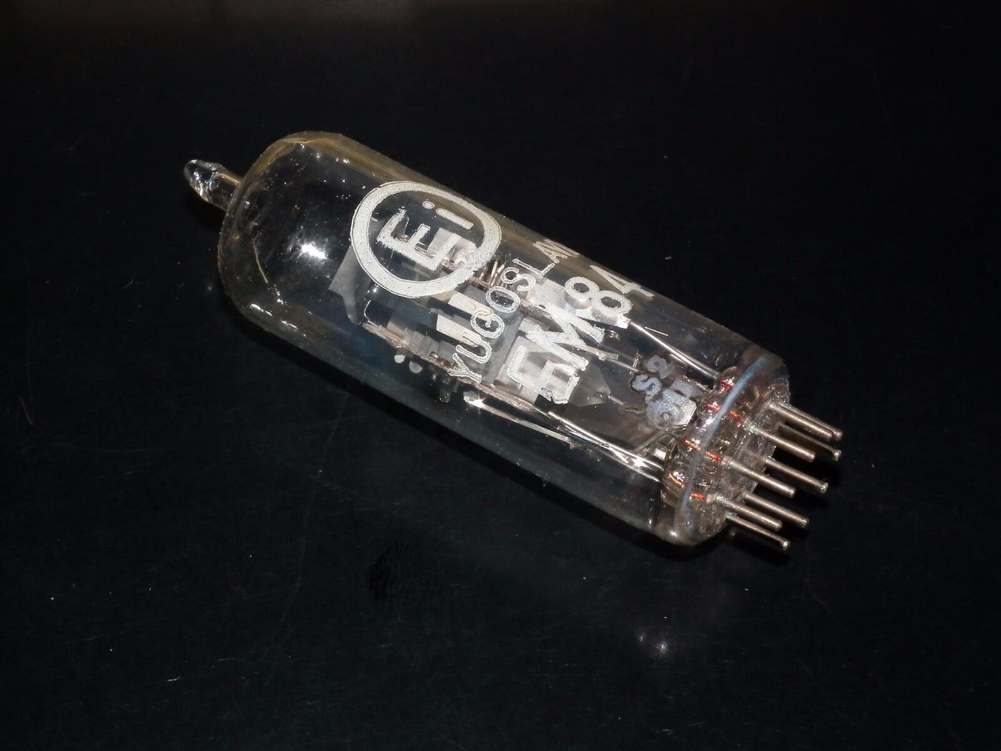 EM84 EI Philips Tuning Magic Eye Indicator Tube 6E3P 6FG6 CV5434 NOS NIB