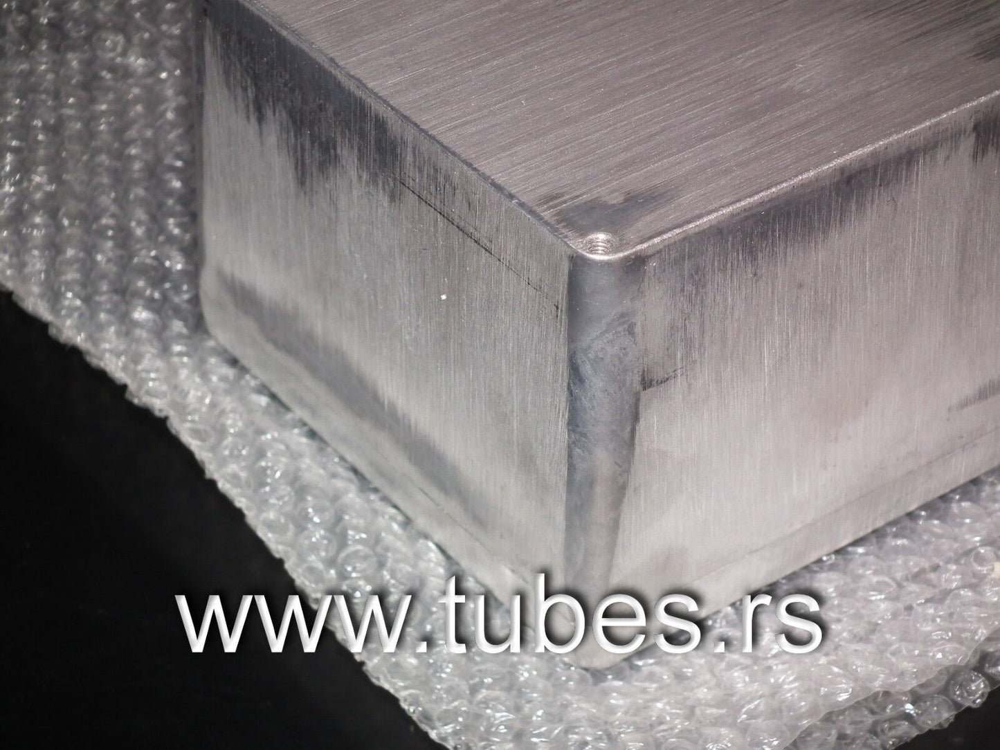 Enclosure Case Aluminum Box Raw Finish DIY Audio 188 x 120 x 78.5 mm