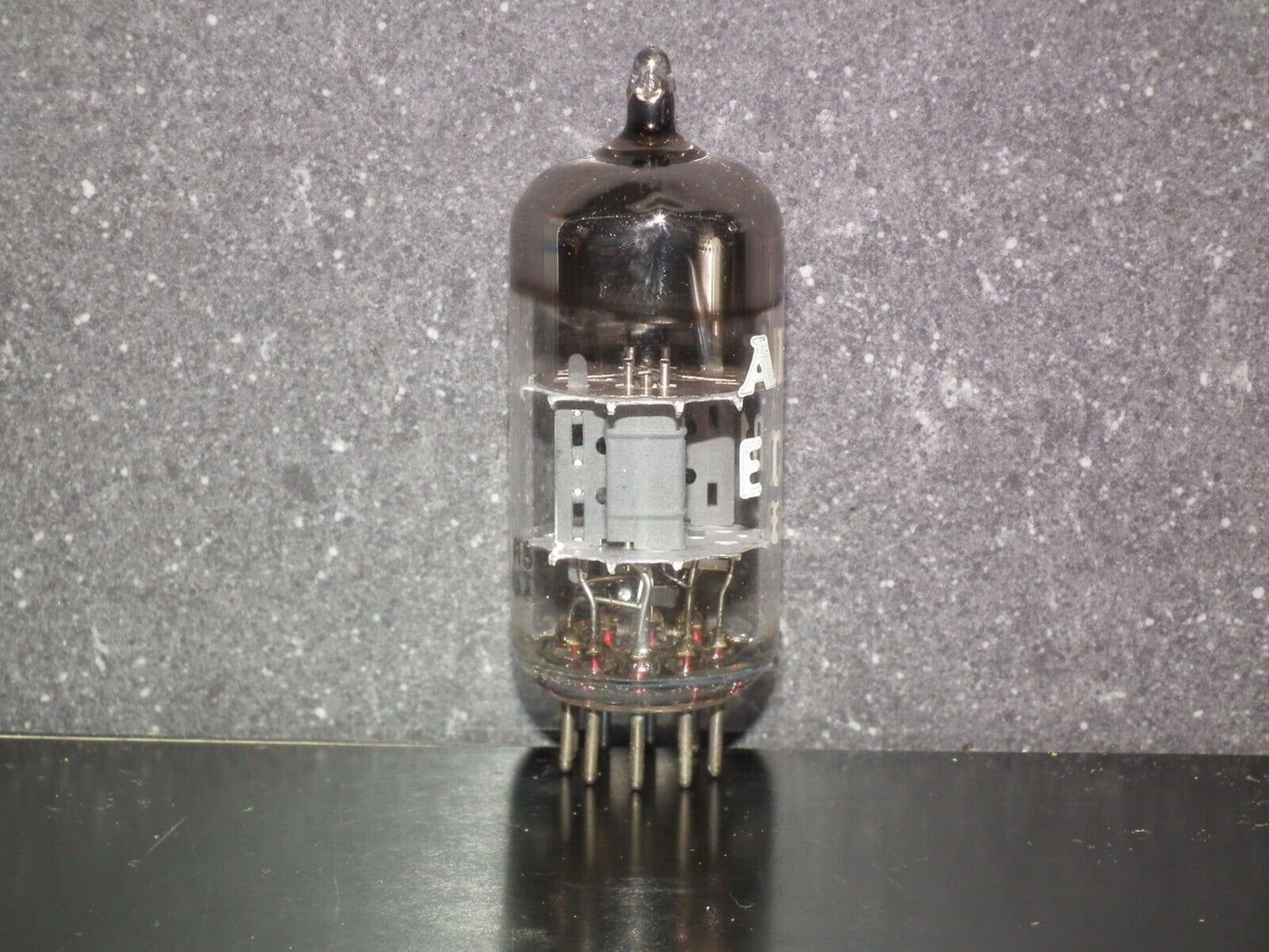 ECC81 12AT7 AEG Germany NOS NIB made by Tungsram tested strong balanced sections