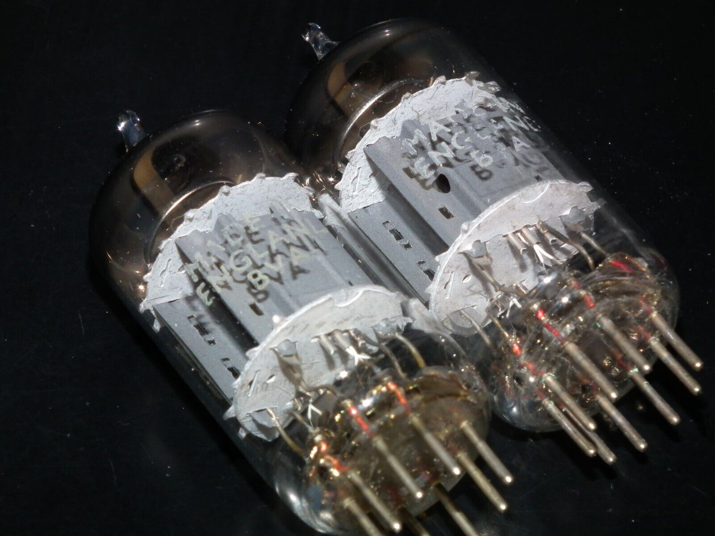 Matched Pair BRIMAR 12AU7 ECC82 Made In England Used 95%