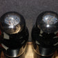 Matched pair 6L6GA BRIMAR UK Black coated glass, close serial numbers, FENDER