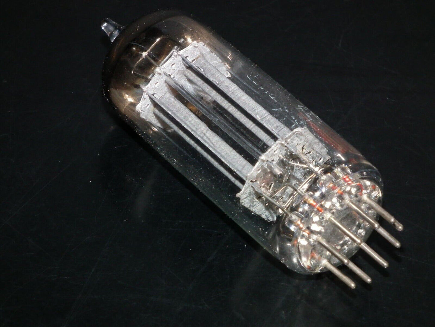 ATES RCA 6CG7 Balanced Tube RARE Square Getter Marantz 8B Leben Conrad Johnson