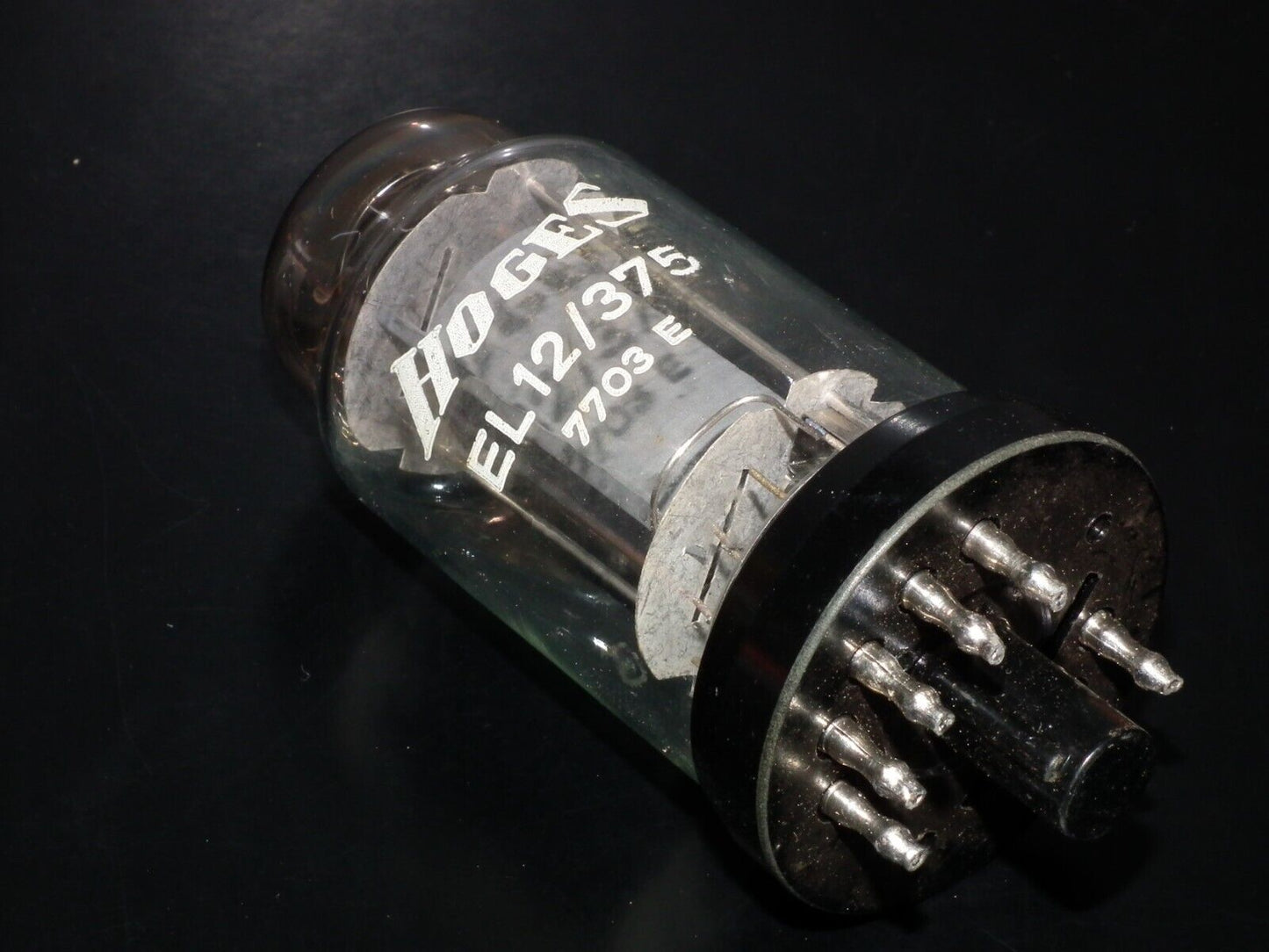 EL12/375 Hoges NOS NIB Output Pentode