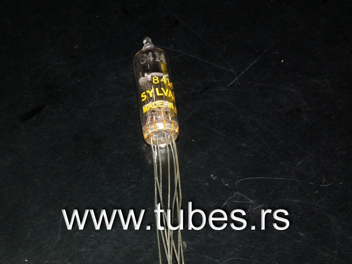 8414 Sylvania NOS NIB Fame grid pentode - flexible leads