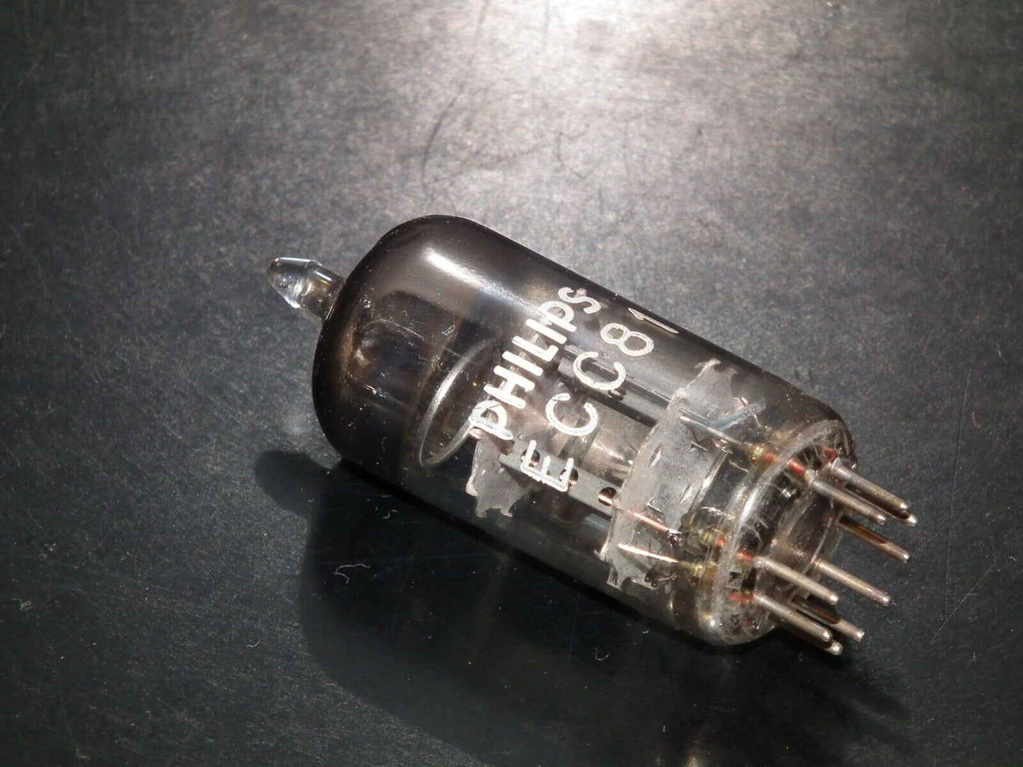 ECC81 12AT7 Mullard Blackburn rebranded Philips Used 80% of NOS values