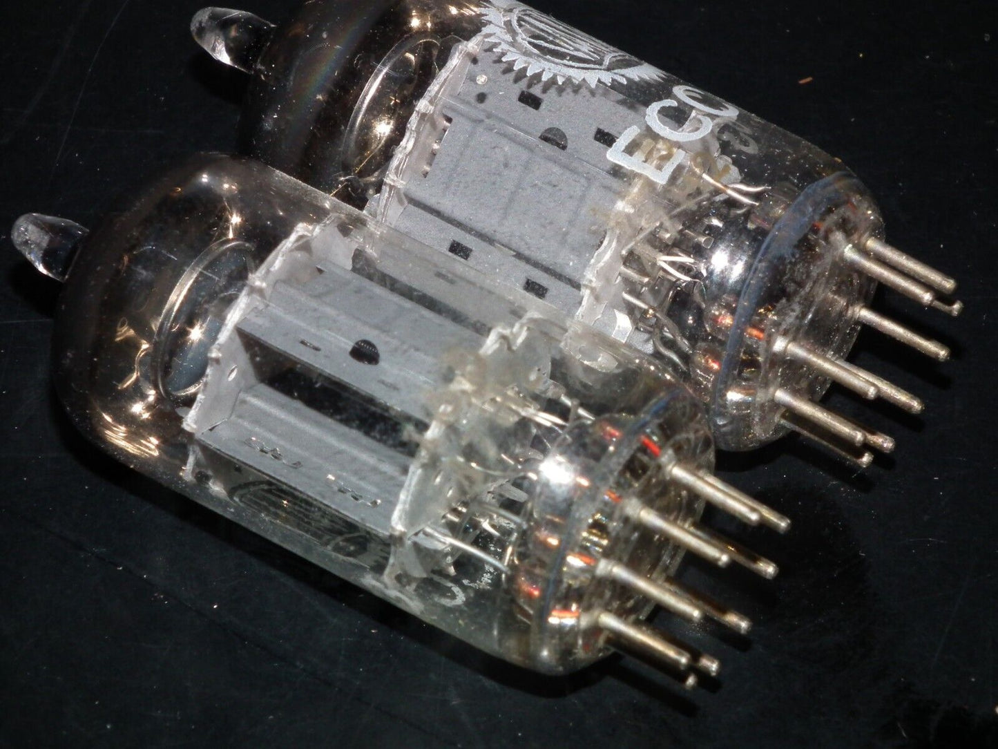 ECC83 12AX7 Valvo Philips NOS Matched Pair Heerlen Delta 7H2 codes