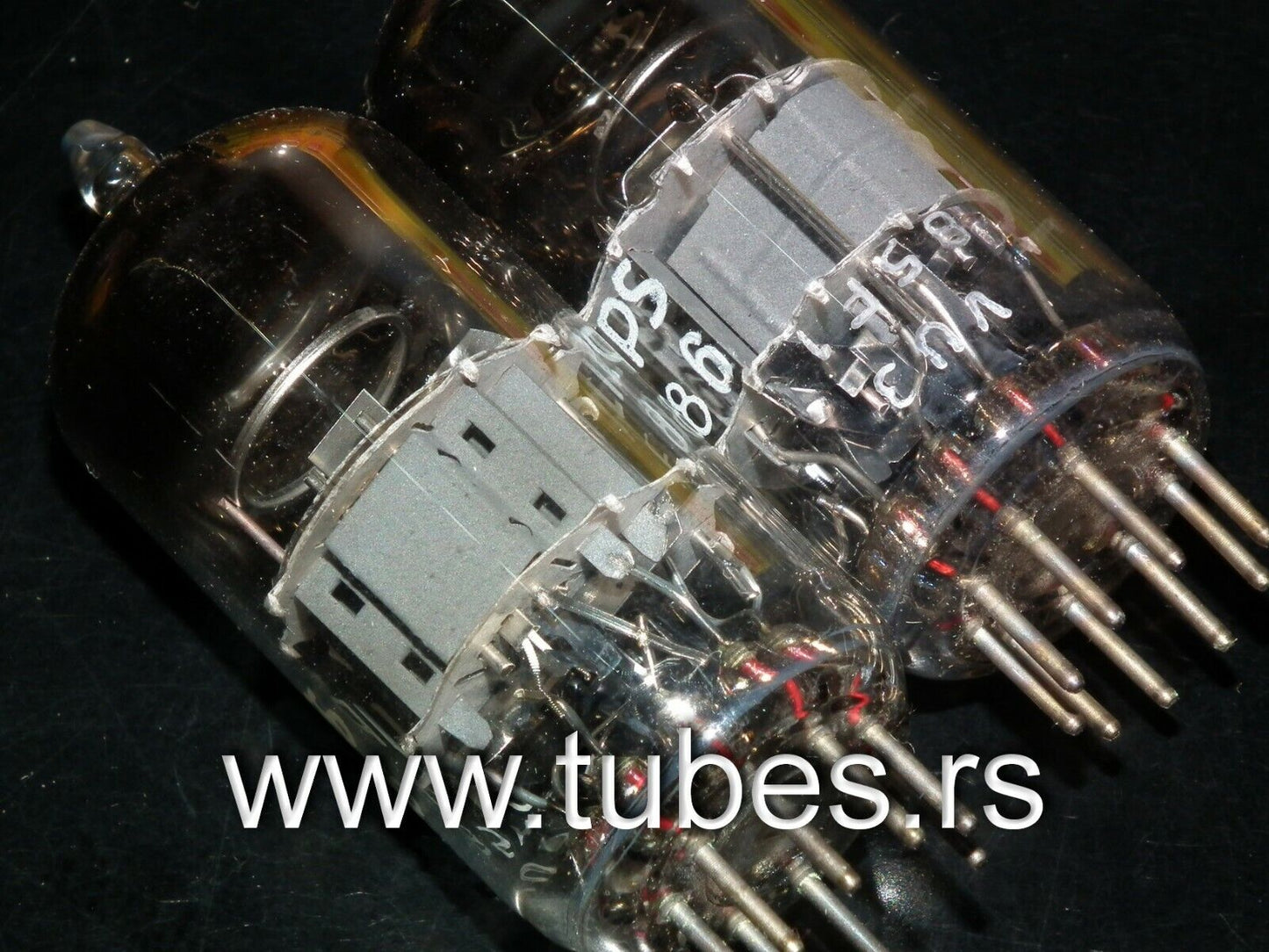Platinum matched pair PCF86 Philips Mullard Blackburn 7HG8 NOS NIB