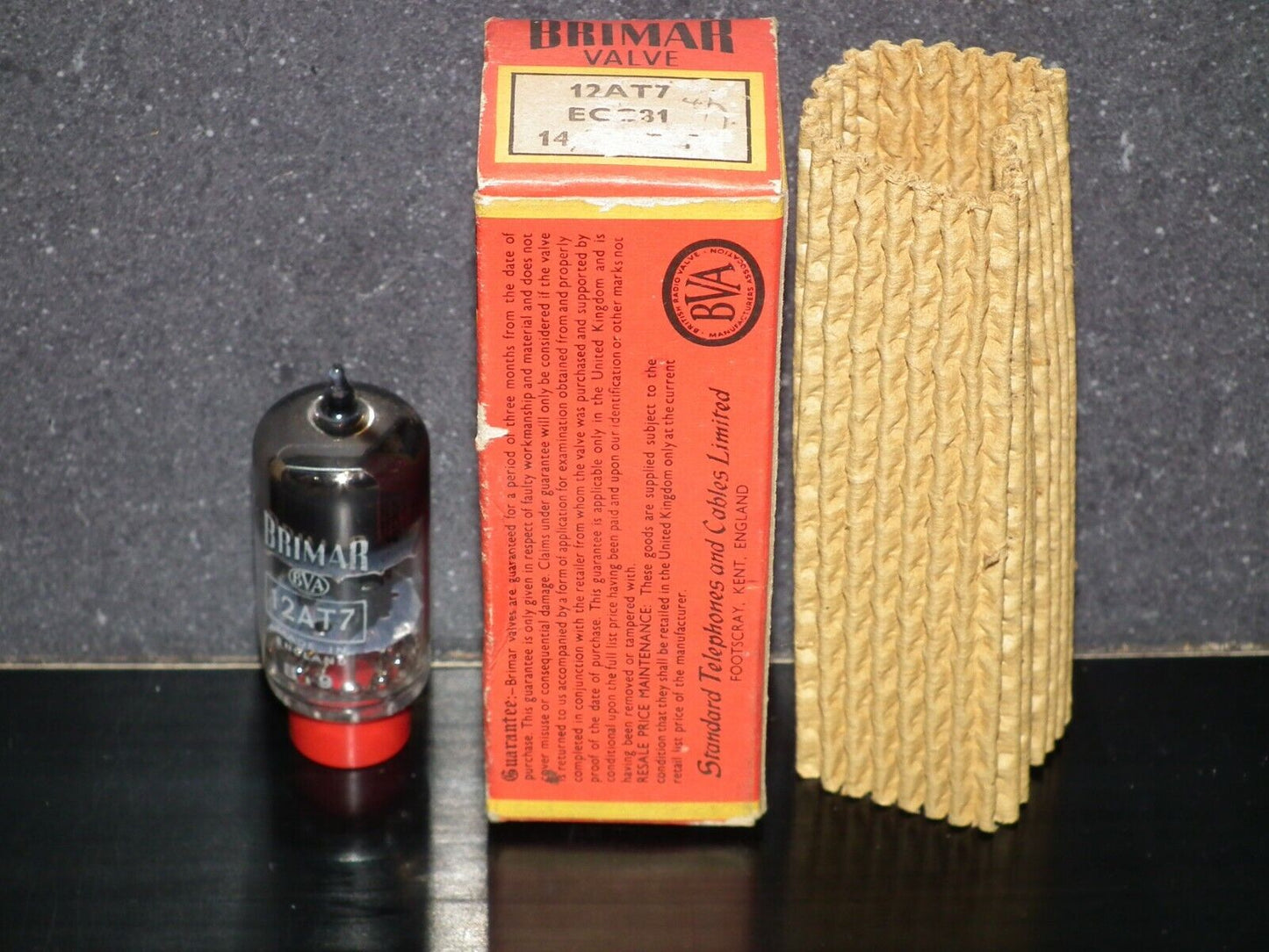 ECC81 Brimar United Kingdom 12AT7 NOS NIB