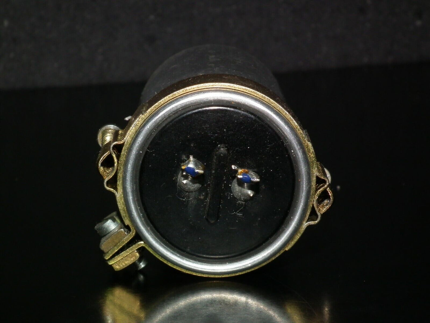 One vintage PIO capacitor 16 uF / 160V SAF West Germany 1959 DIY Tube Audio