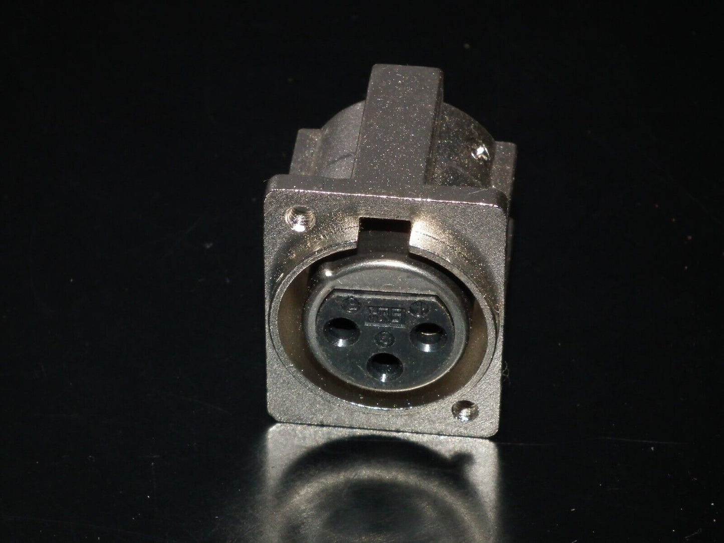 HRS Hirose XLR NOS female connector Panel mount PCB leads (3 pole) Made in JAPAN