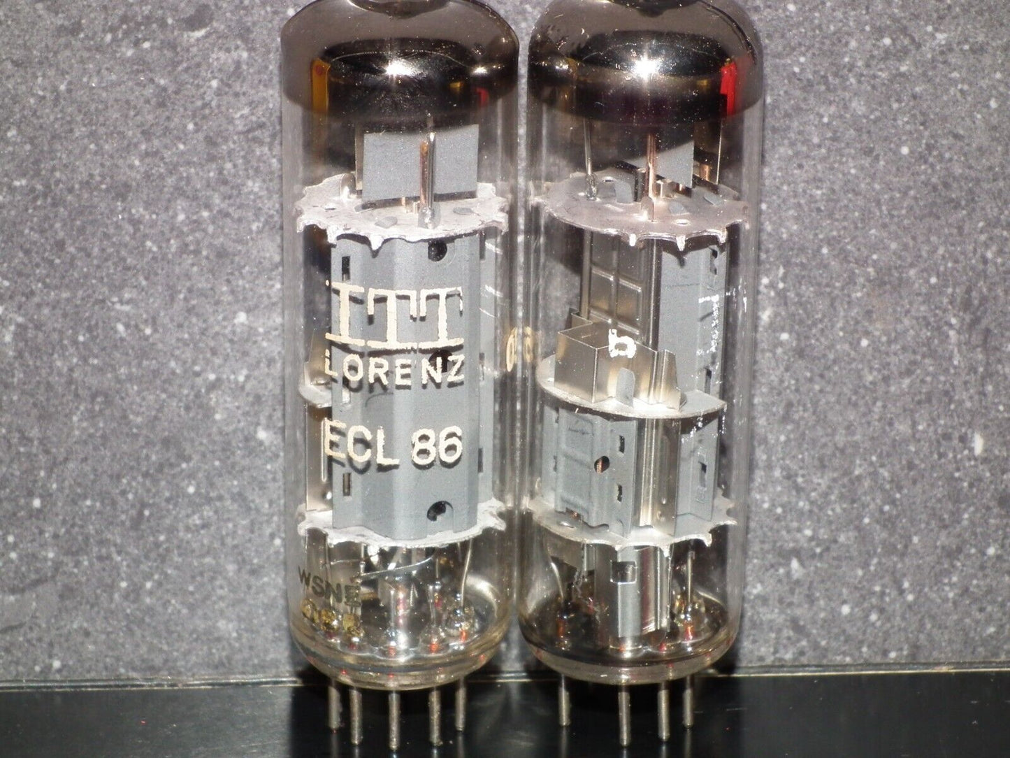 ECL86 6GW8 ITT Lorenz Platinum Matched Pair Used, tested