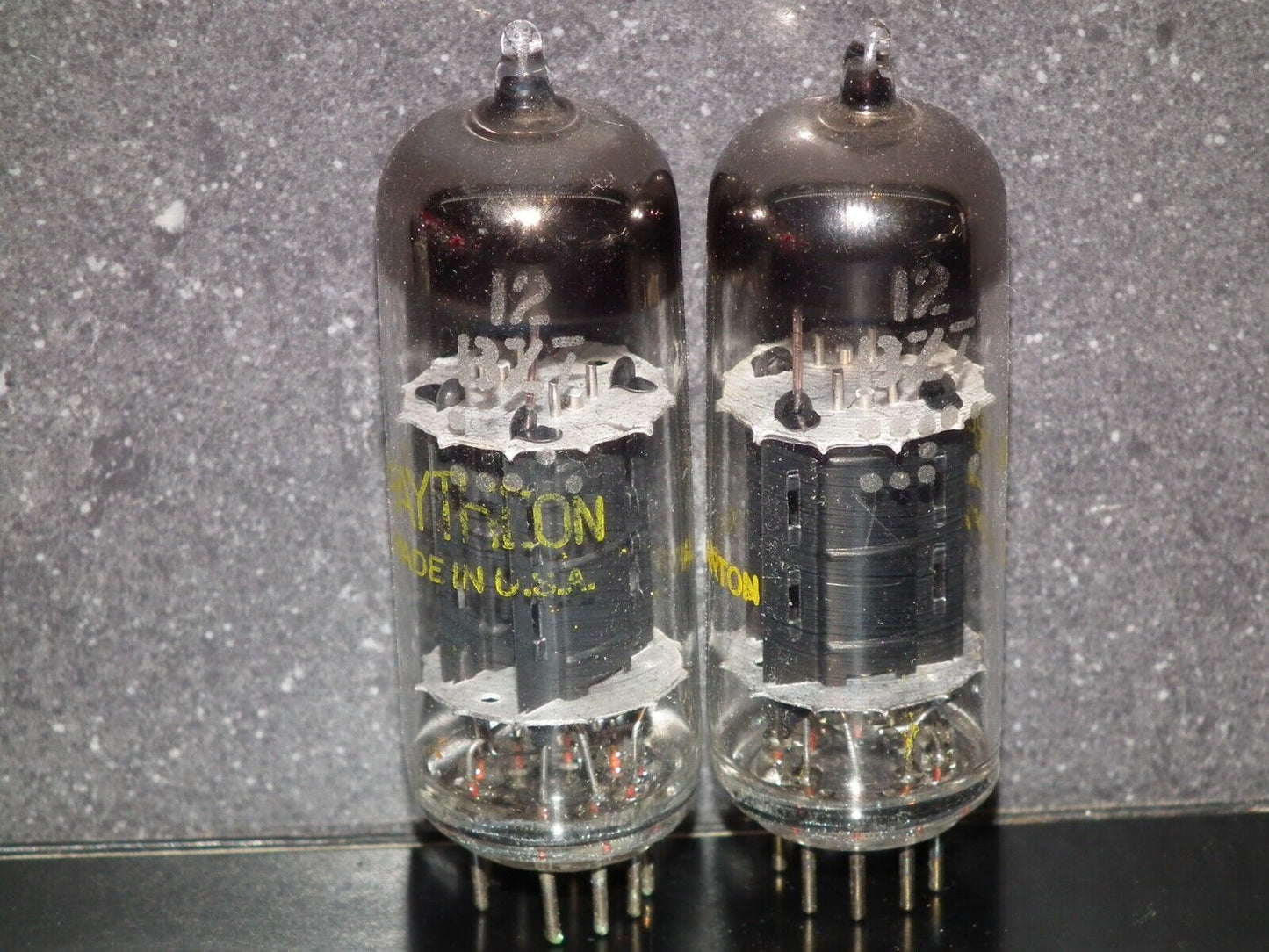 12BZ7 Rahtheon Double Triode Matched Pair