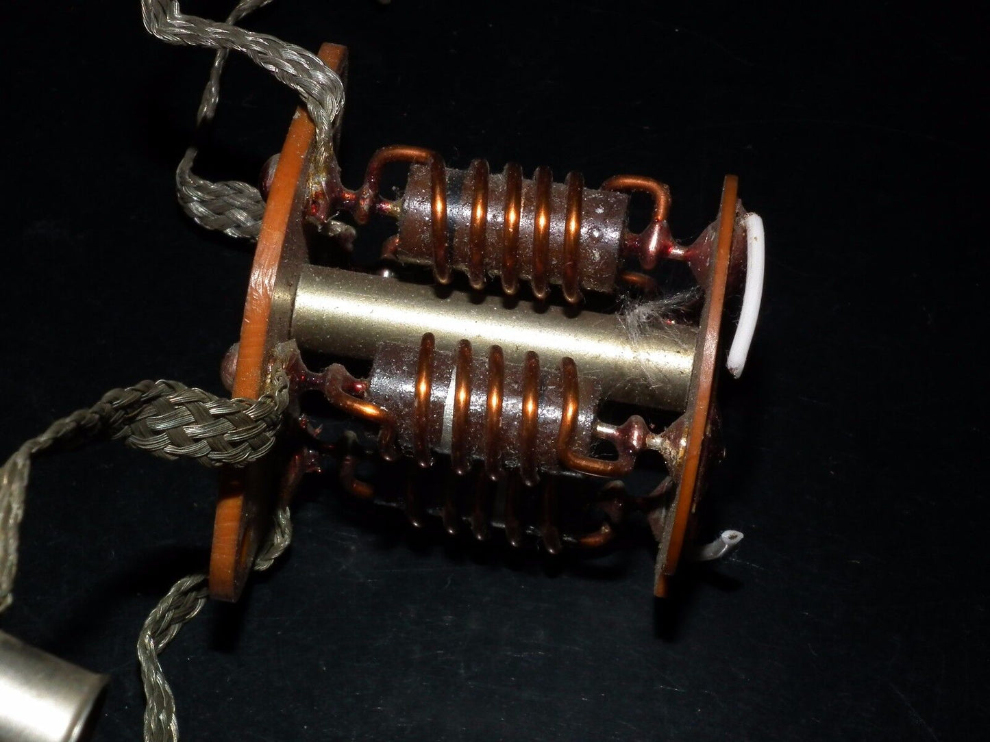 Suppressor Choke Assembly with plate caps 9mm for four tubes 6146B 807 HAM Radio