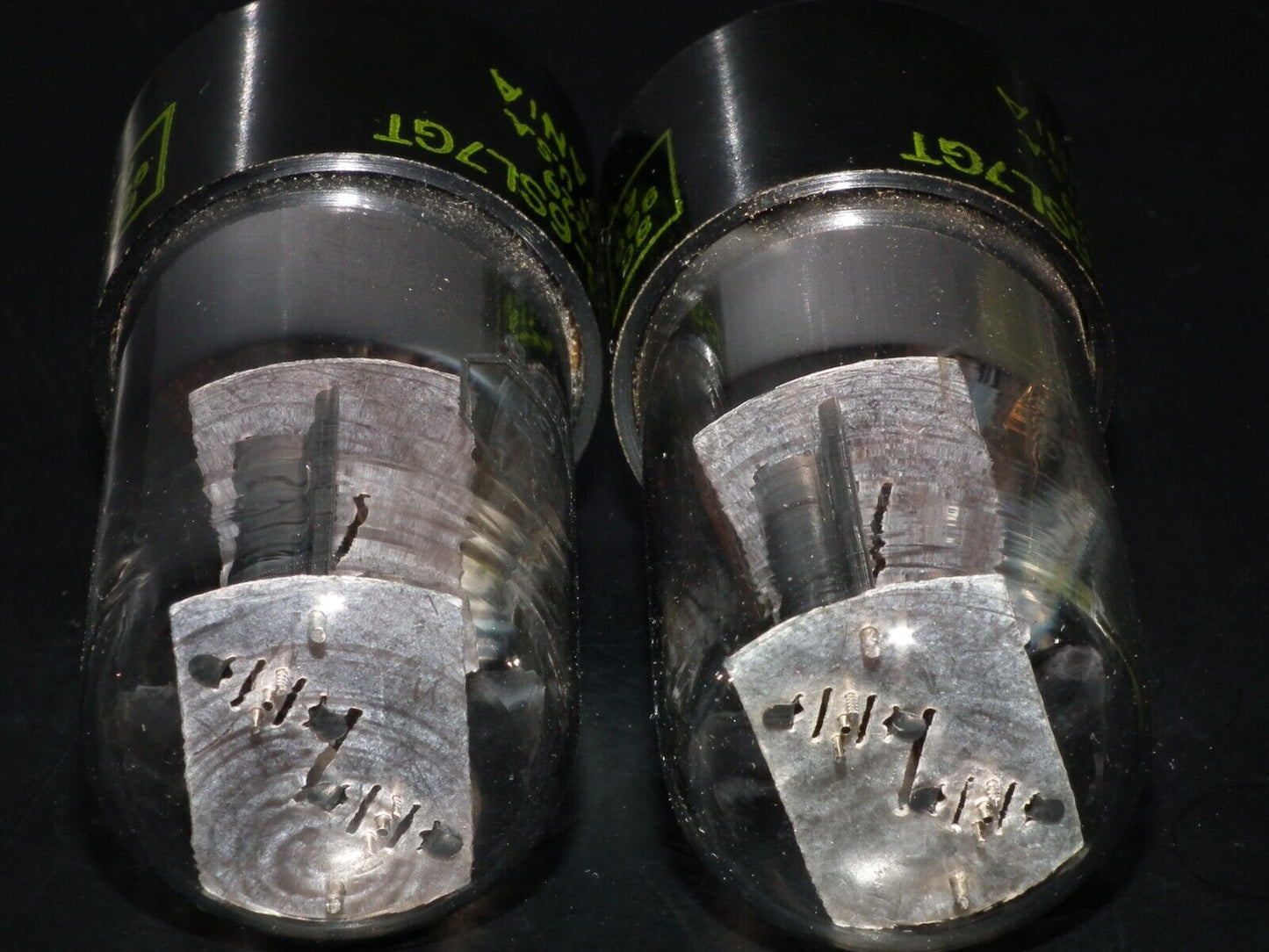 6SL7GT Sylvania VT-229 JAN NOS Platinum Matched Pair
